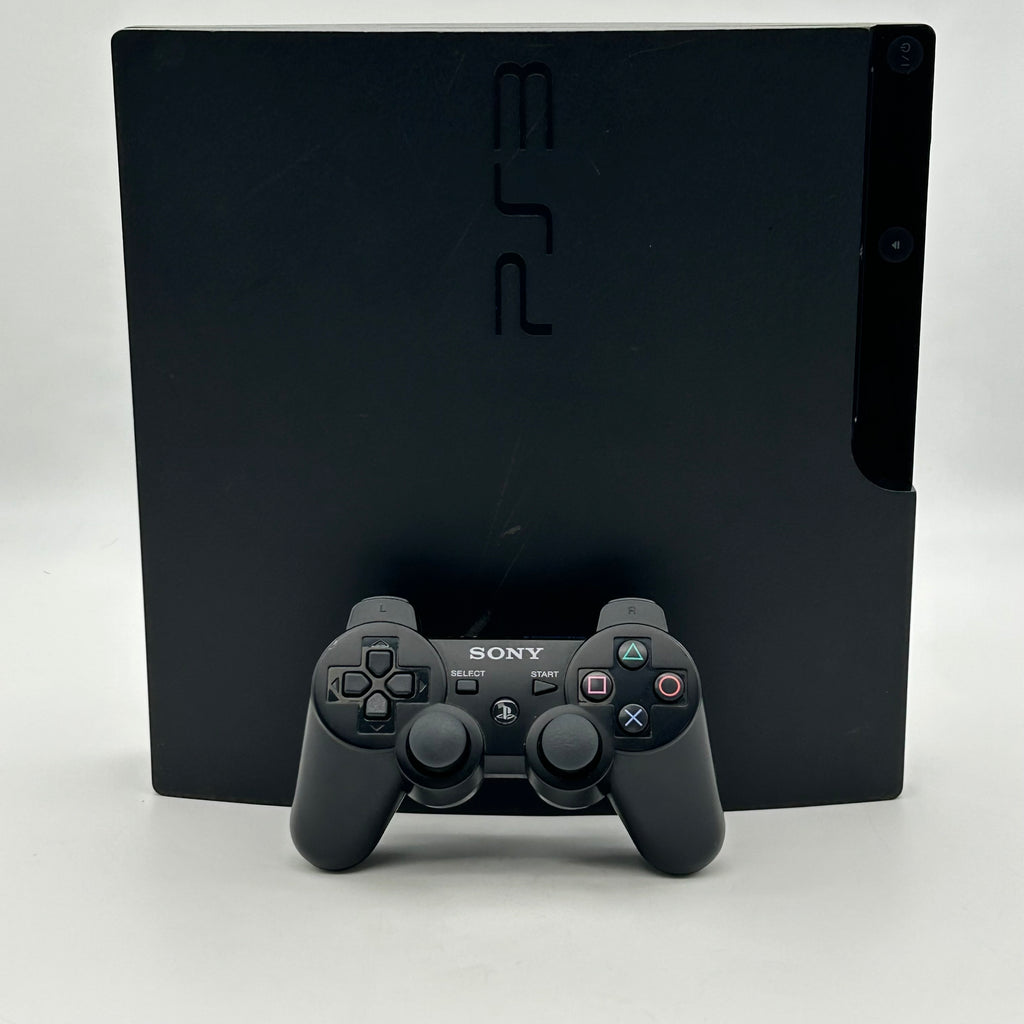 Sony PlayStation 3 Slim CECH-3001B 320GB w/ 1 Controller 3 Games and Cable Ver 4.76