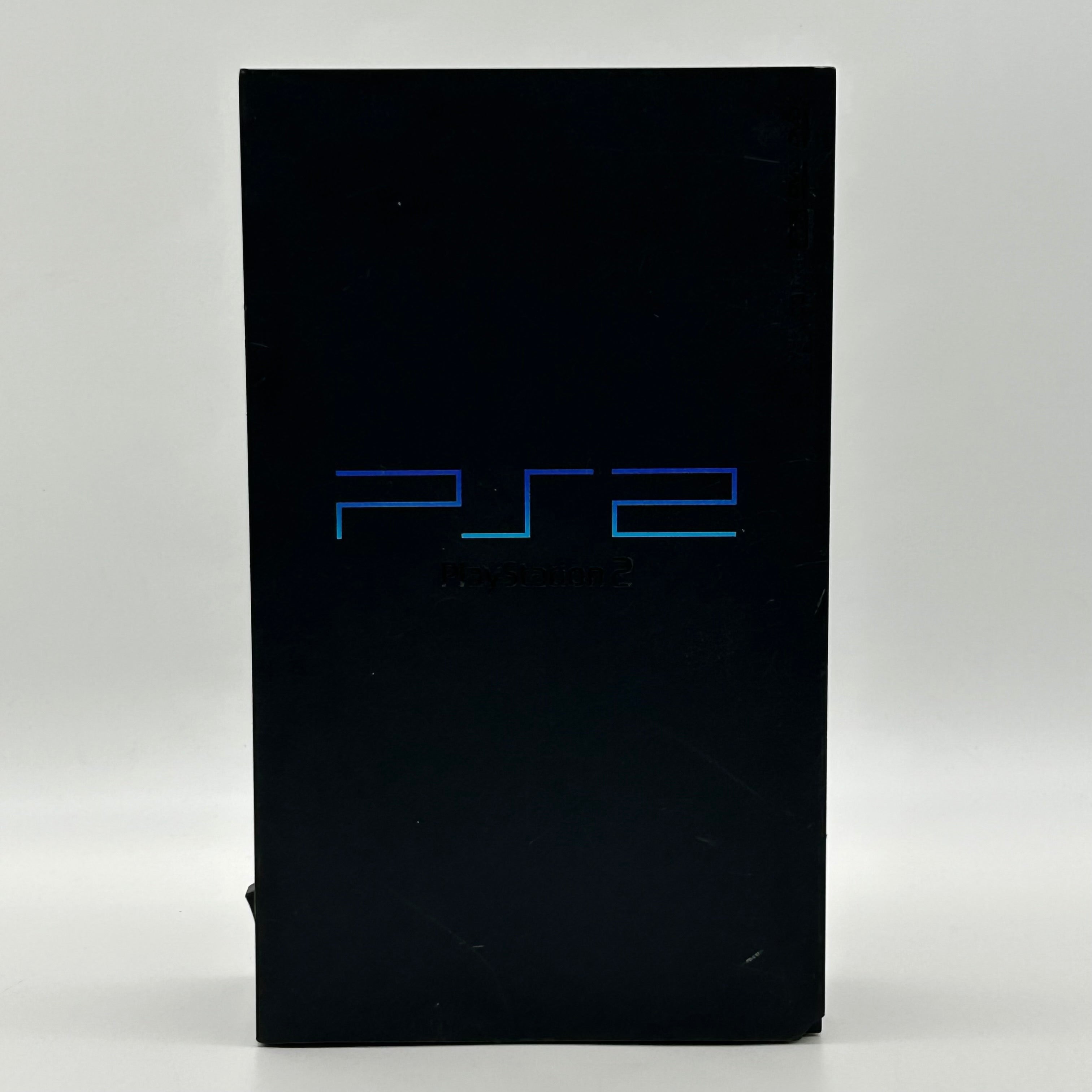 Sony PlayStation 2 PS2 Fat Console Bundle SCPH-50001 - 4 Games - Missing Tray Faceplate