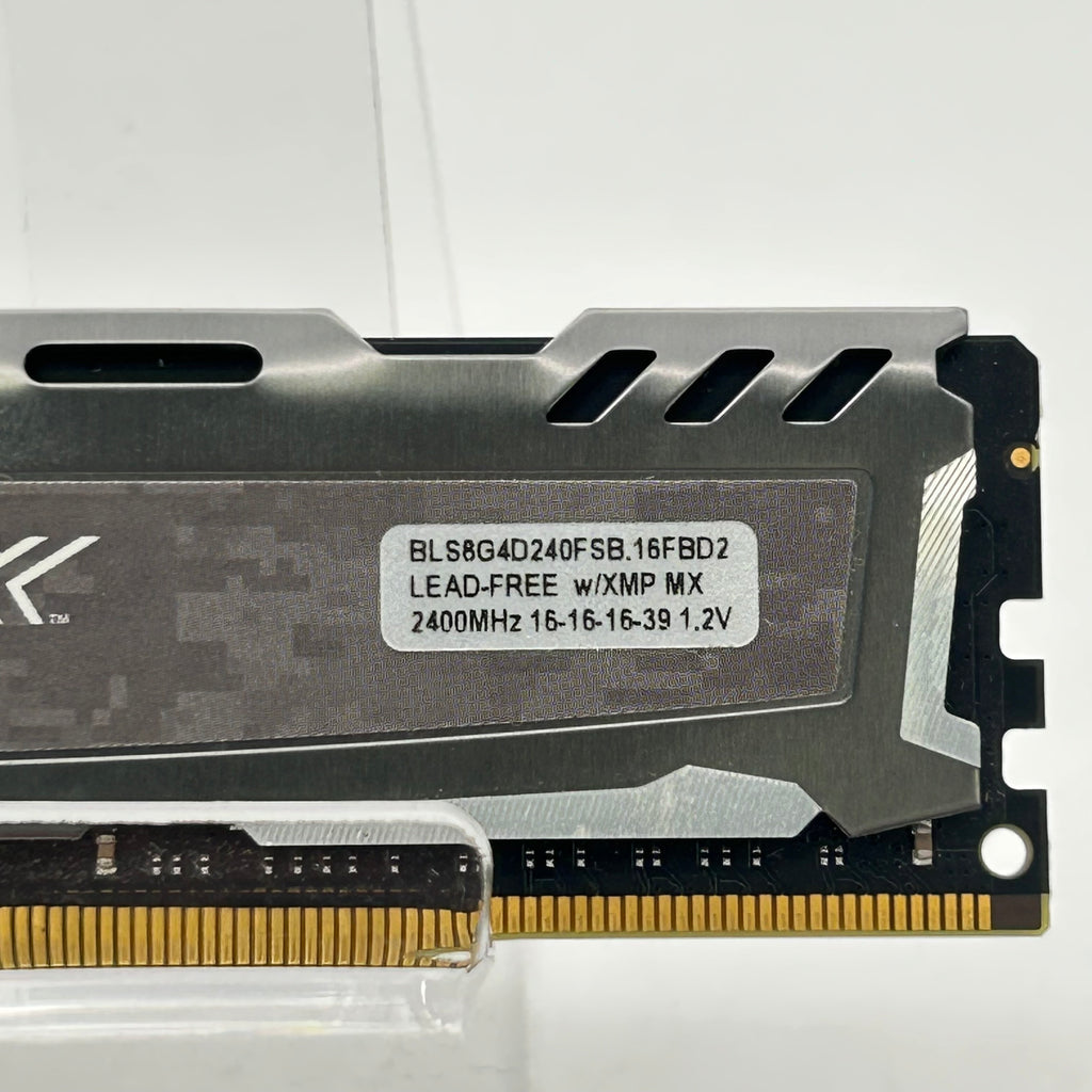 Micron Ballistix 4GB DDR4 2400 Mhz BLS4G4D240FSB.8FBD Desktop Ram 16-16-16-39