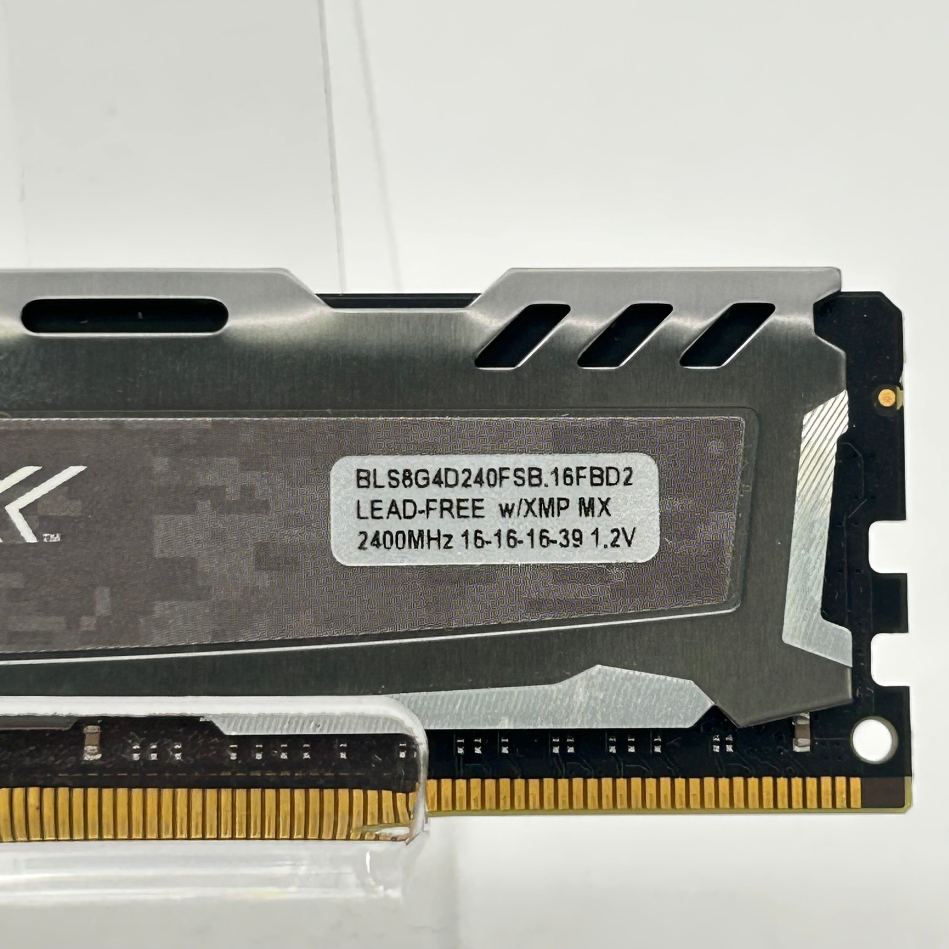 Micron Ballistix 4GB DDR4 2400 Mhz BLS4G4D240FSB.8FBD Desktop Ram 16-16-16-39