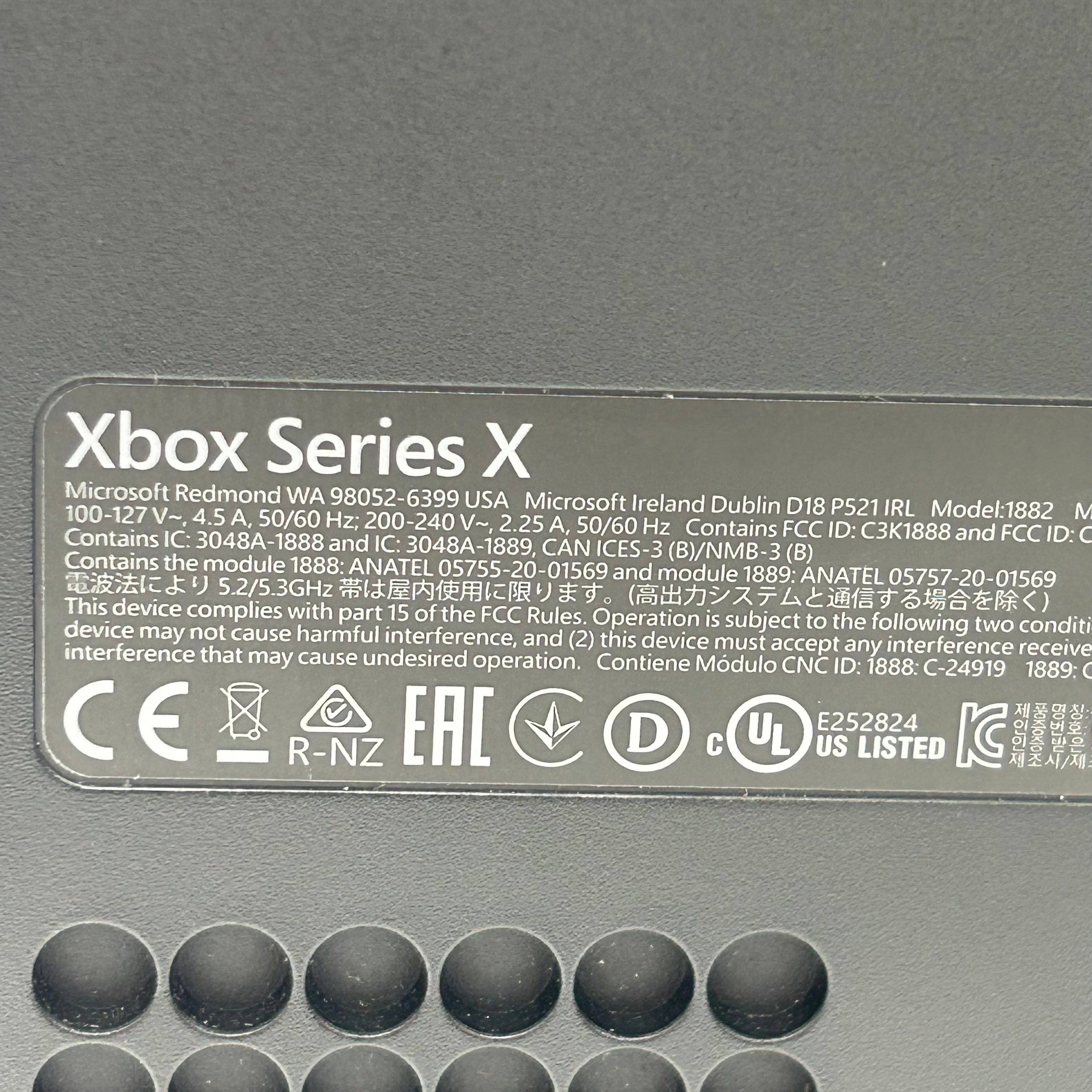 Microsoft Xbox Series X 1882 1TB Black Console Bundle with 2 Wireless Controllers