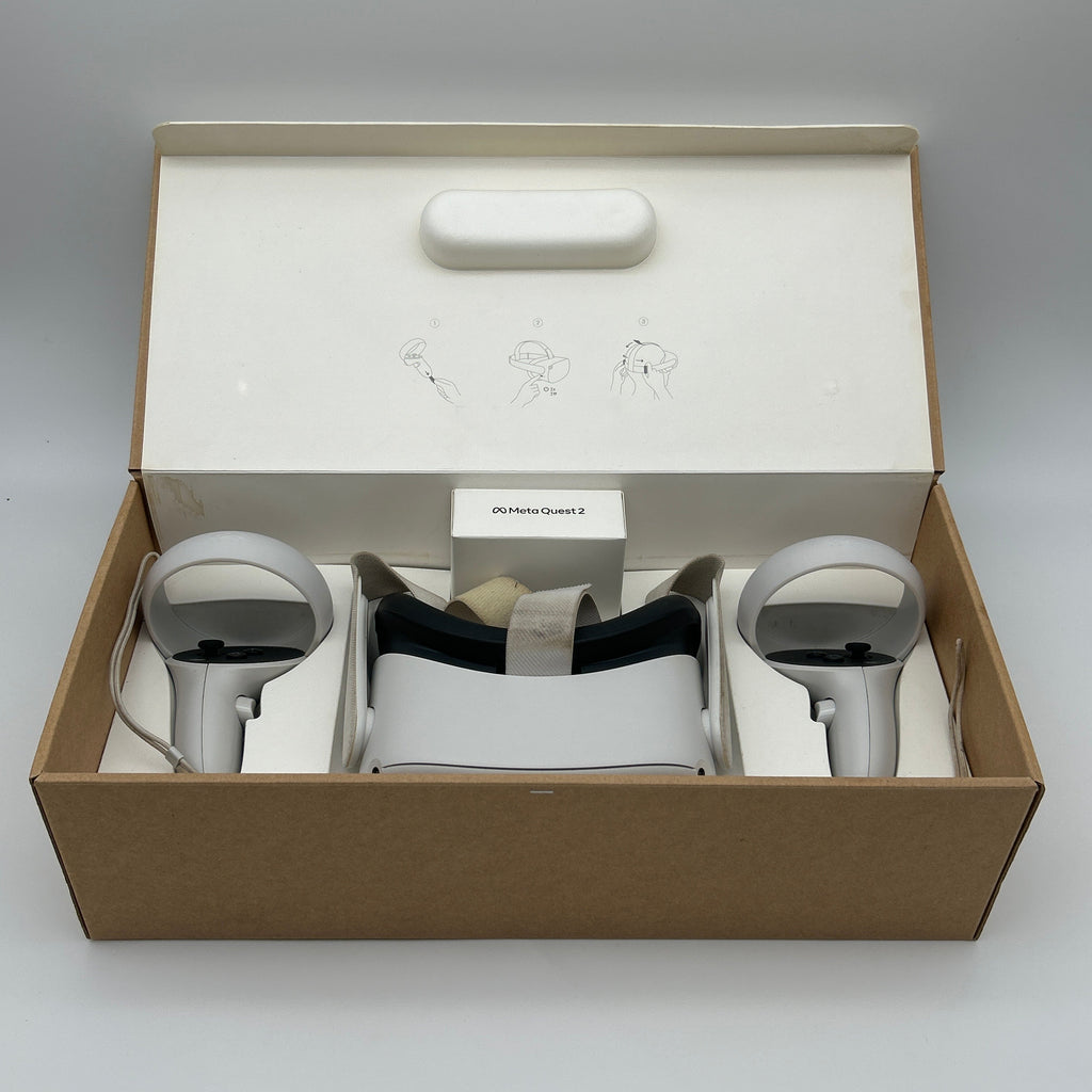 Meta Oculus Quest 2 128GB Advanced All-In-One VR White Headset - Used