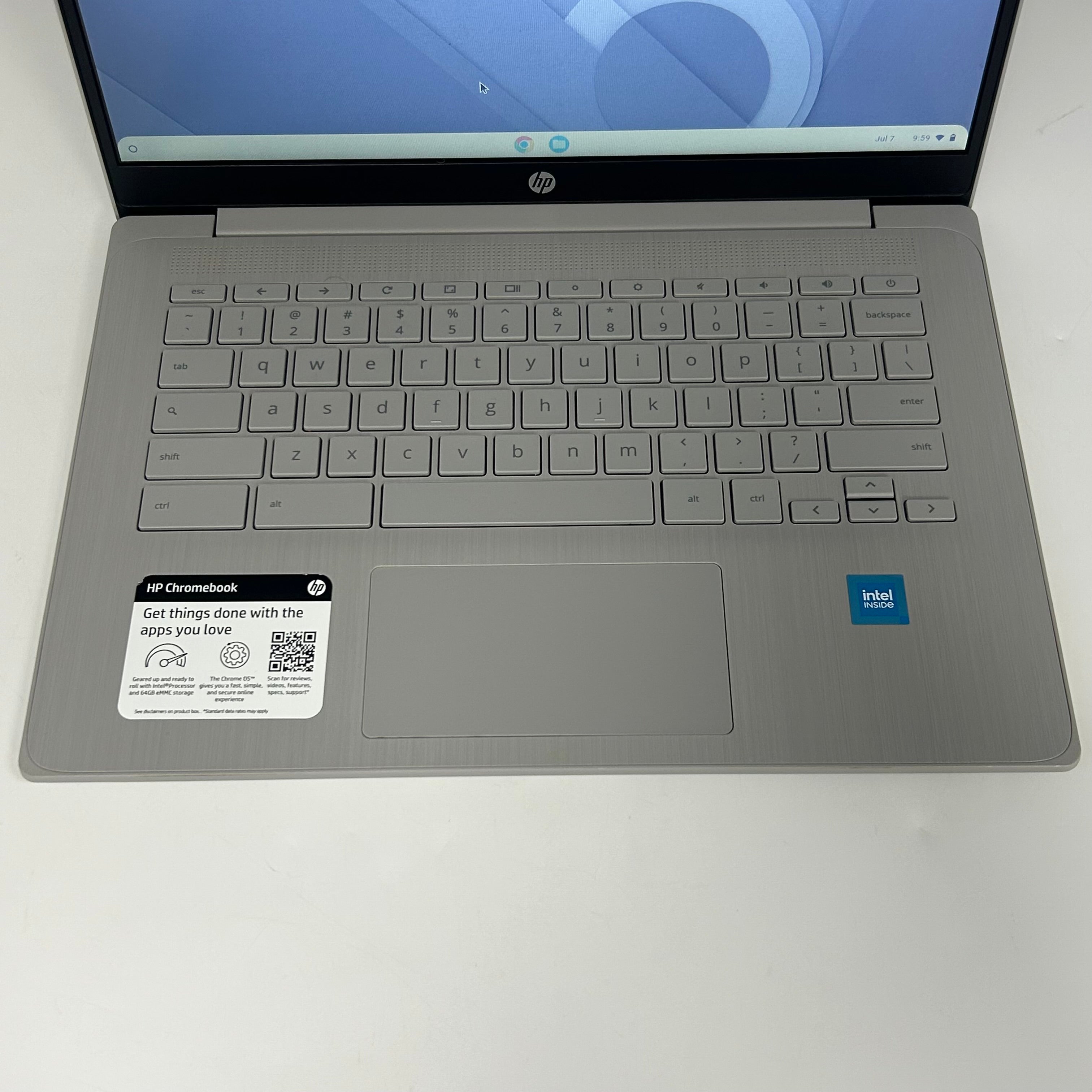HP 14a-ne0013dx 14" Laptop Intel Celeron N4120, 4GB RAM, 2GB Gray