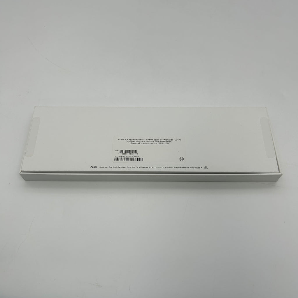 Apple Watch Series 11 46mm Aluminum Black (GPS Only)100% BH - Open Box