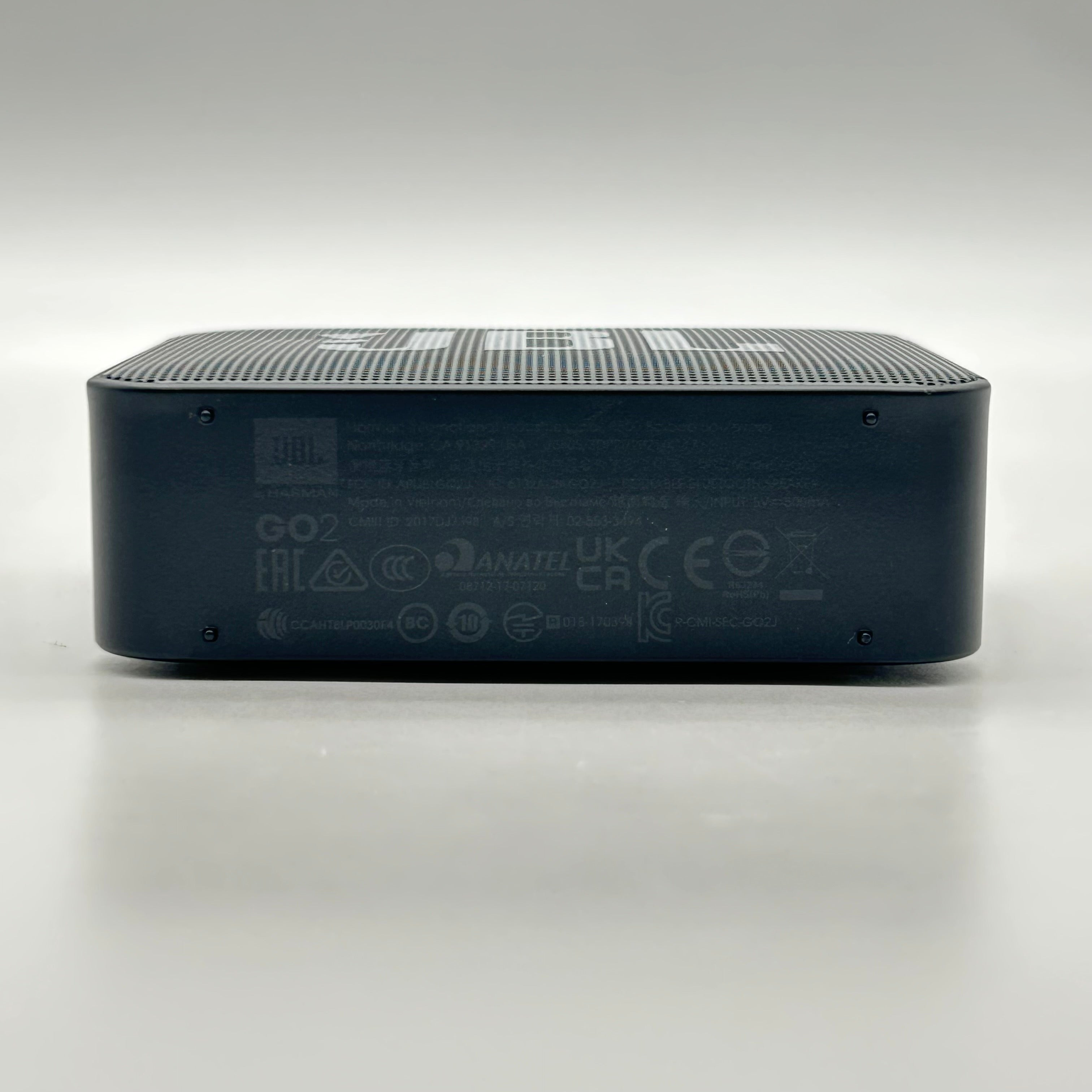 JBL GO 2 Waterproof - Bluetooth Wireless Portable Speaker - Black.