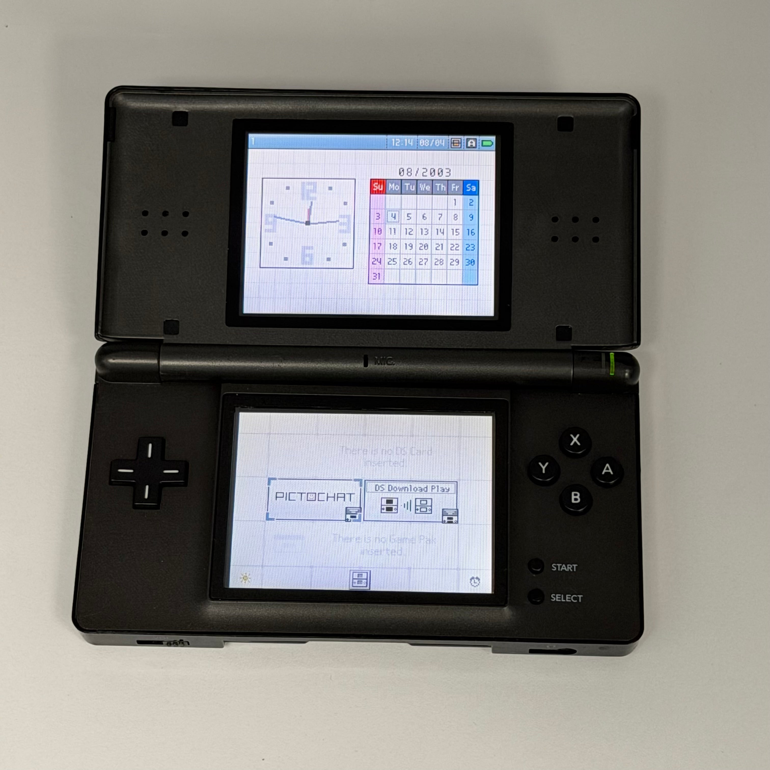 Nintendo DS Lite Pokemon Dialga And Palkia Edition Console w/ Charger & Stylus - Tested