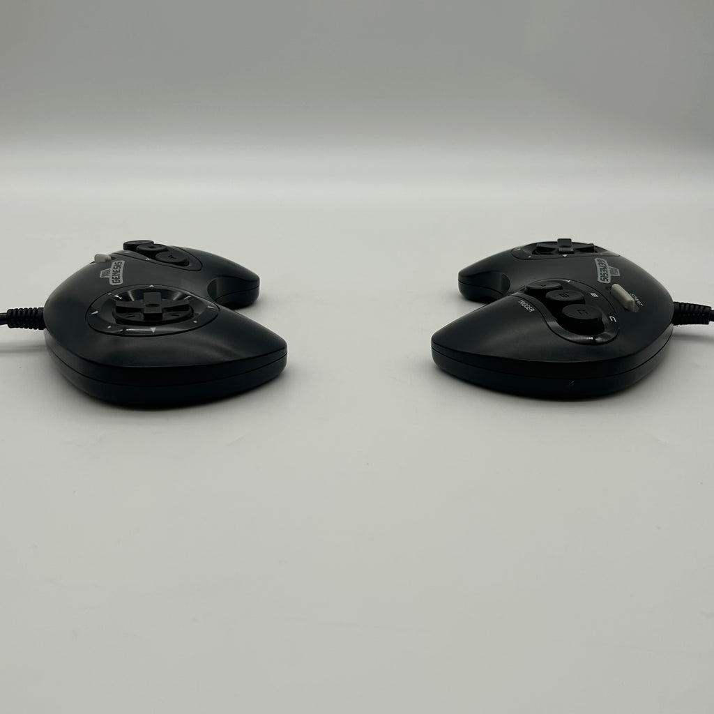 Lot Of 2 OEM Sega Genesis 3 Button Controller Model 1650
