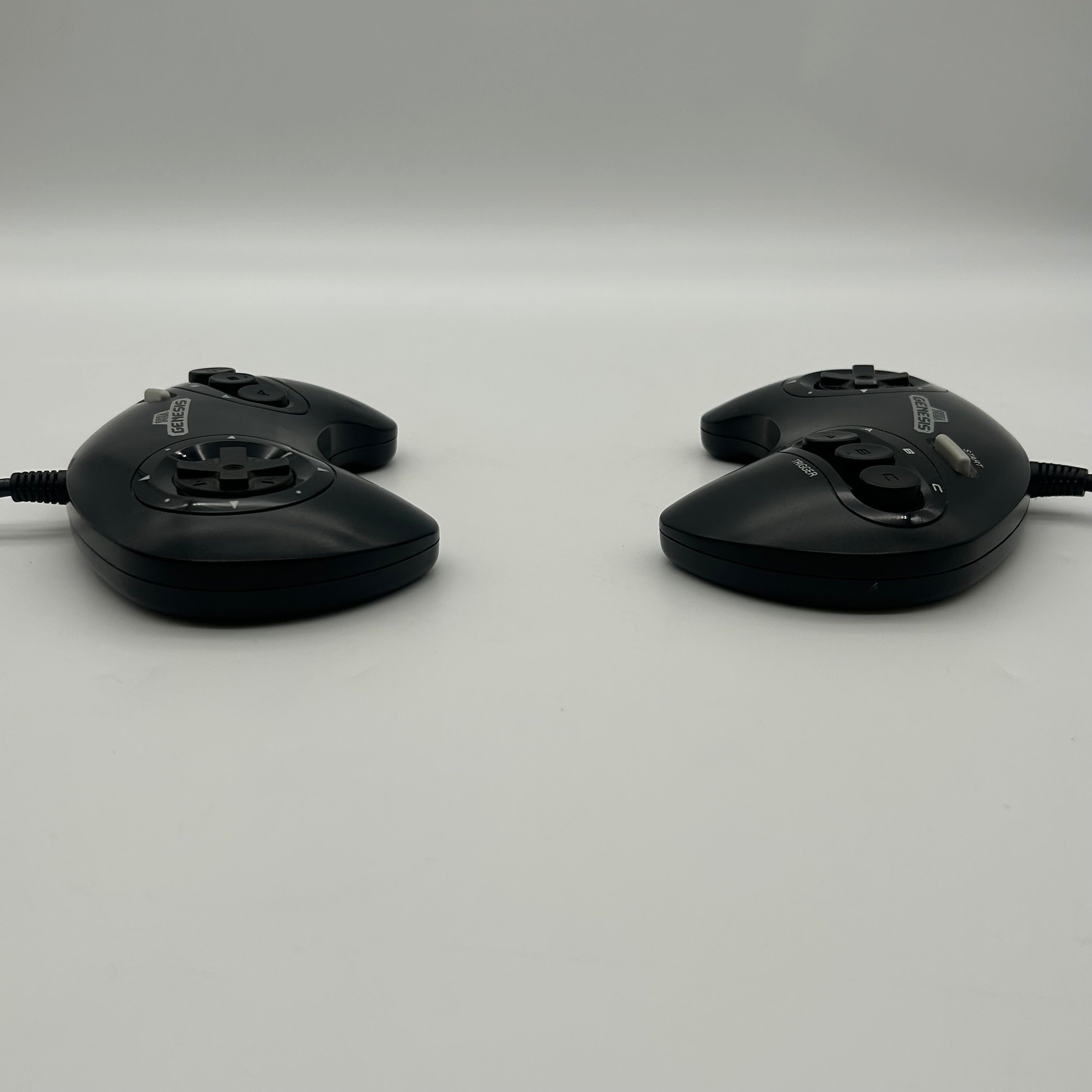Lot Of 2 OEM Sega Genesis 3 Button Controller Model 1650