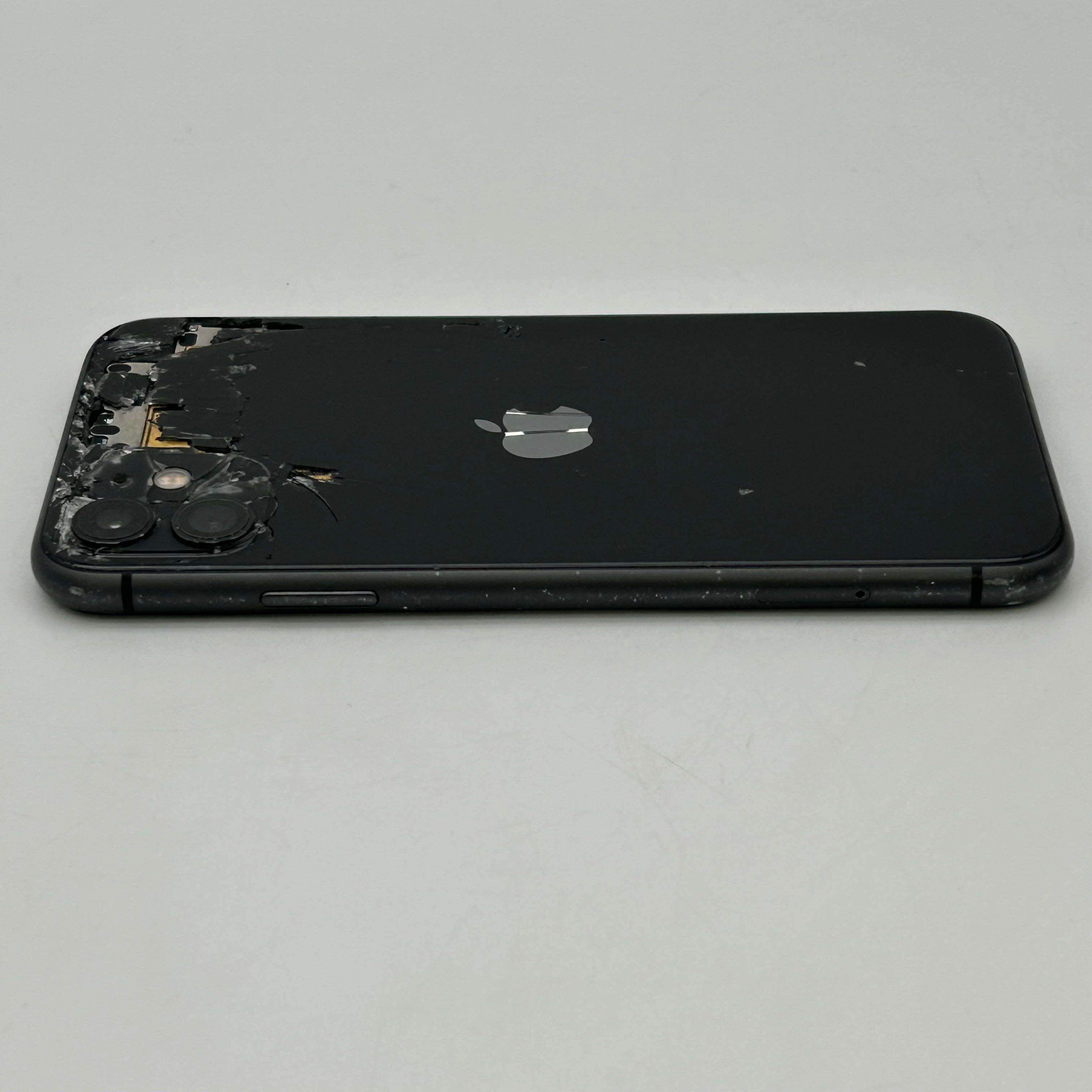 Broken Unlocked Apple iPhone 11 64GB 16.6 MWJE2LL/A Bad Battery