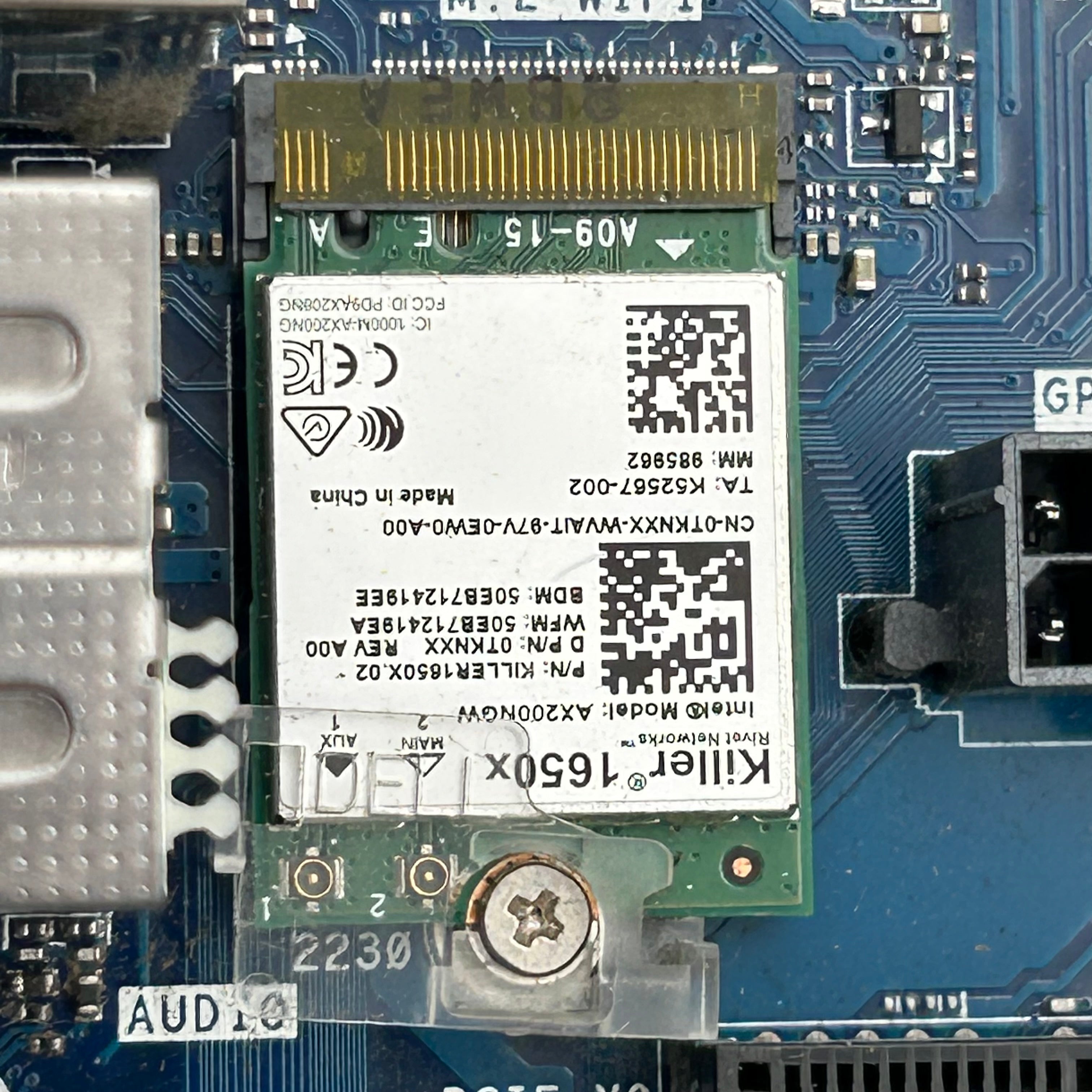 OEM Dell Alienware Aurora R8 Motherboard 02XRCM IPCFL-SC/R w/ Heatsink & Wi-Fi