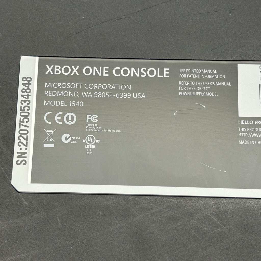 Microsoft Xbox One 500GB Home Console - Black (1540) - Video Game System - Used