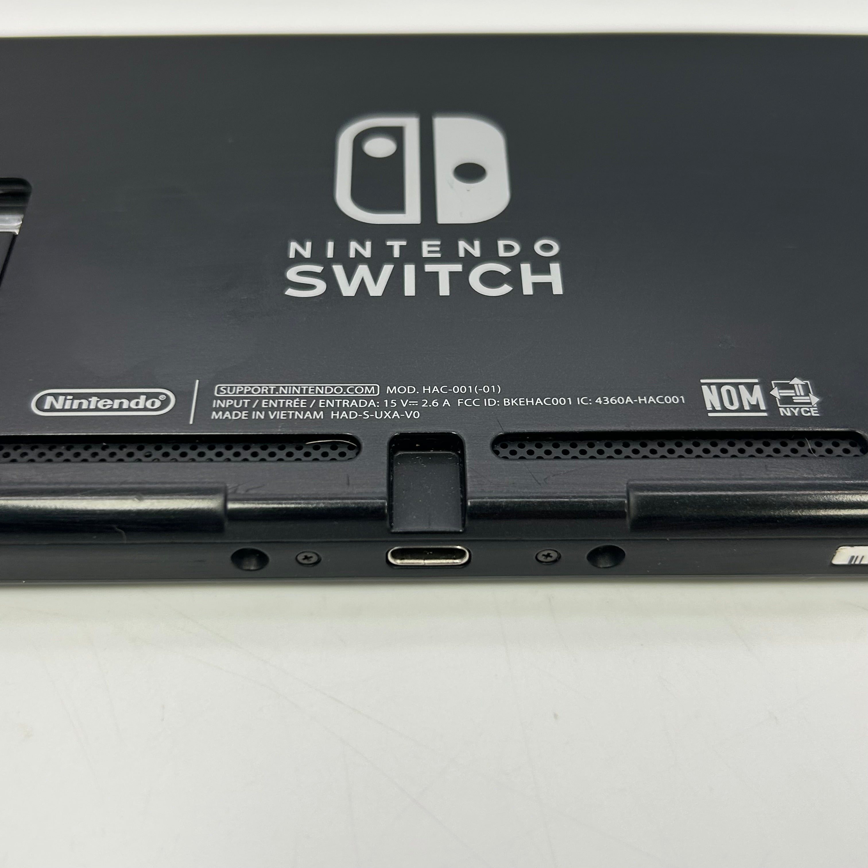 Nintendo Switch HAC-001(-01) - Neon Red/Neon Blue 32GB Handheld Black Console Set