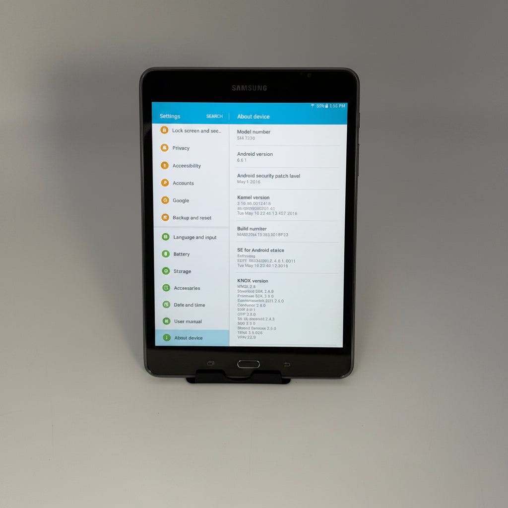 Samsung Galaxy Tab A 8.0 SM-T350 16GB WiFi Unlocked Tablet Black