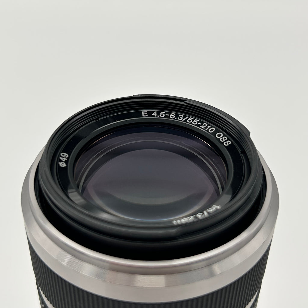 Sony E 55-210mm F4.5-6.3 OSS Camera Lens - Used - Silver