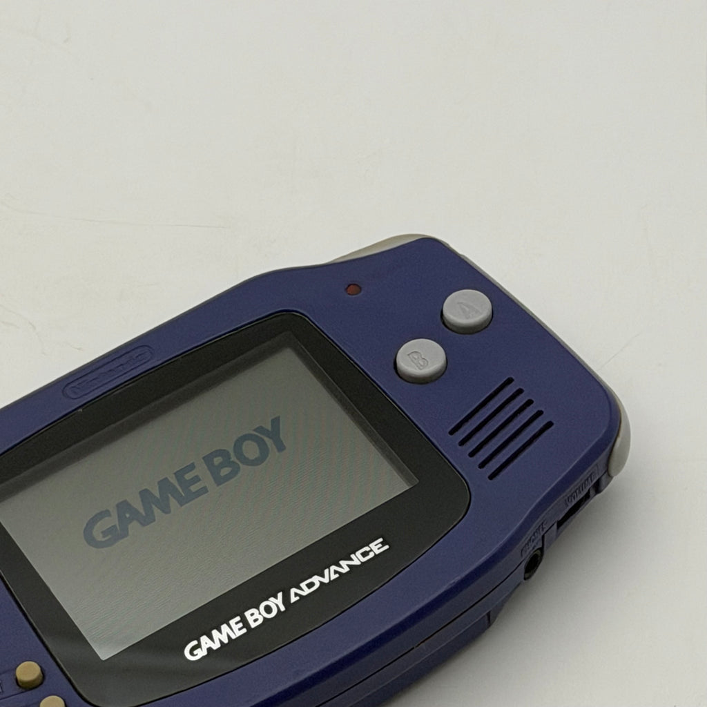 Nintendo Game Boy Advance Handheld System Indigo Purple - Tested