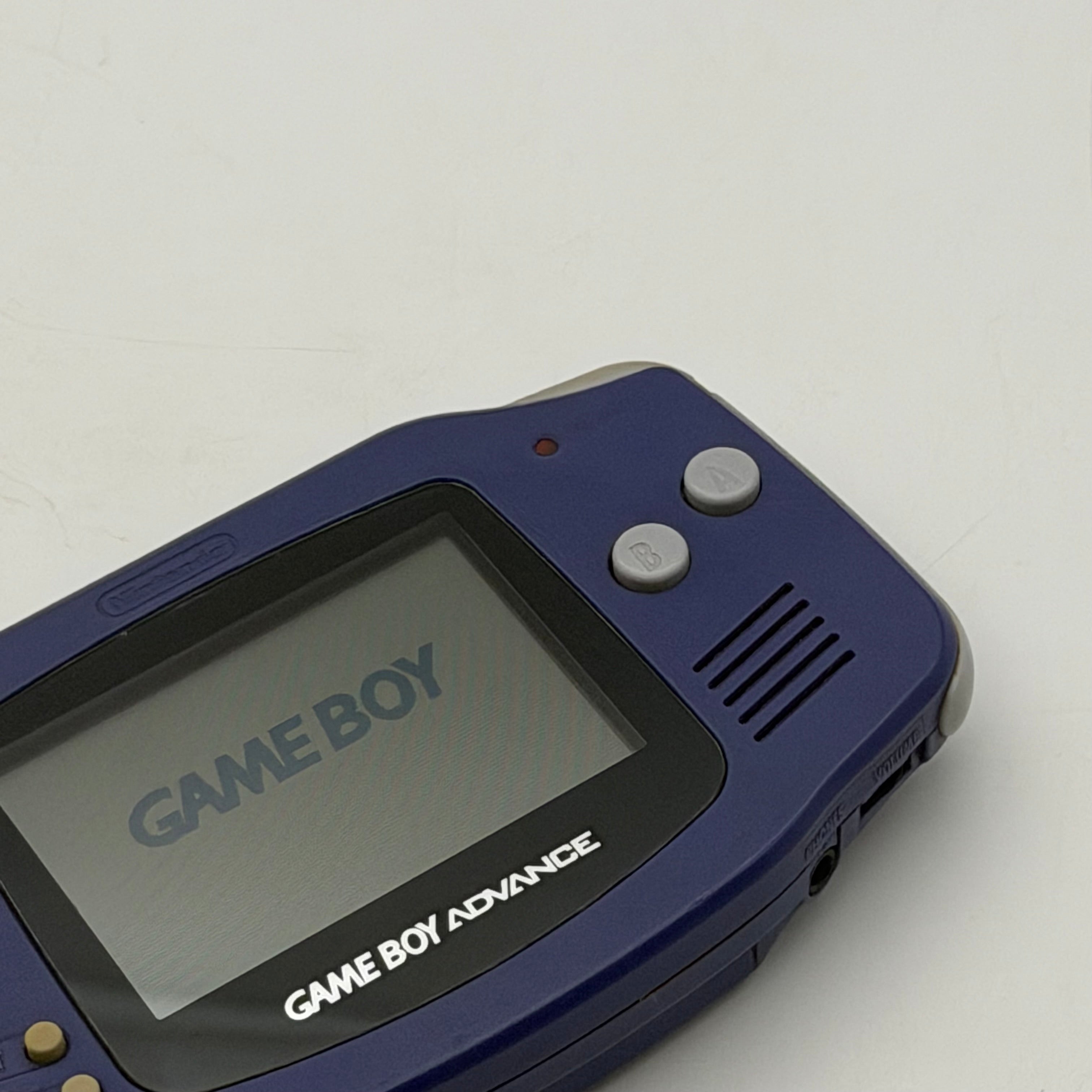 Nintendo Game Boy Advance Handheld System Indigo Purple - Tested