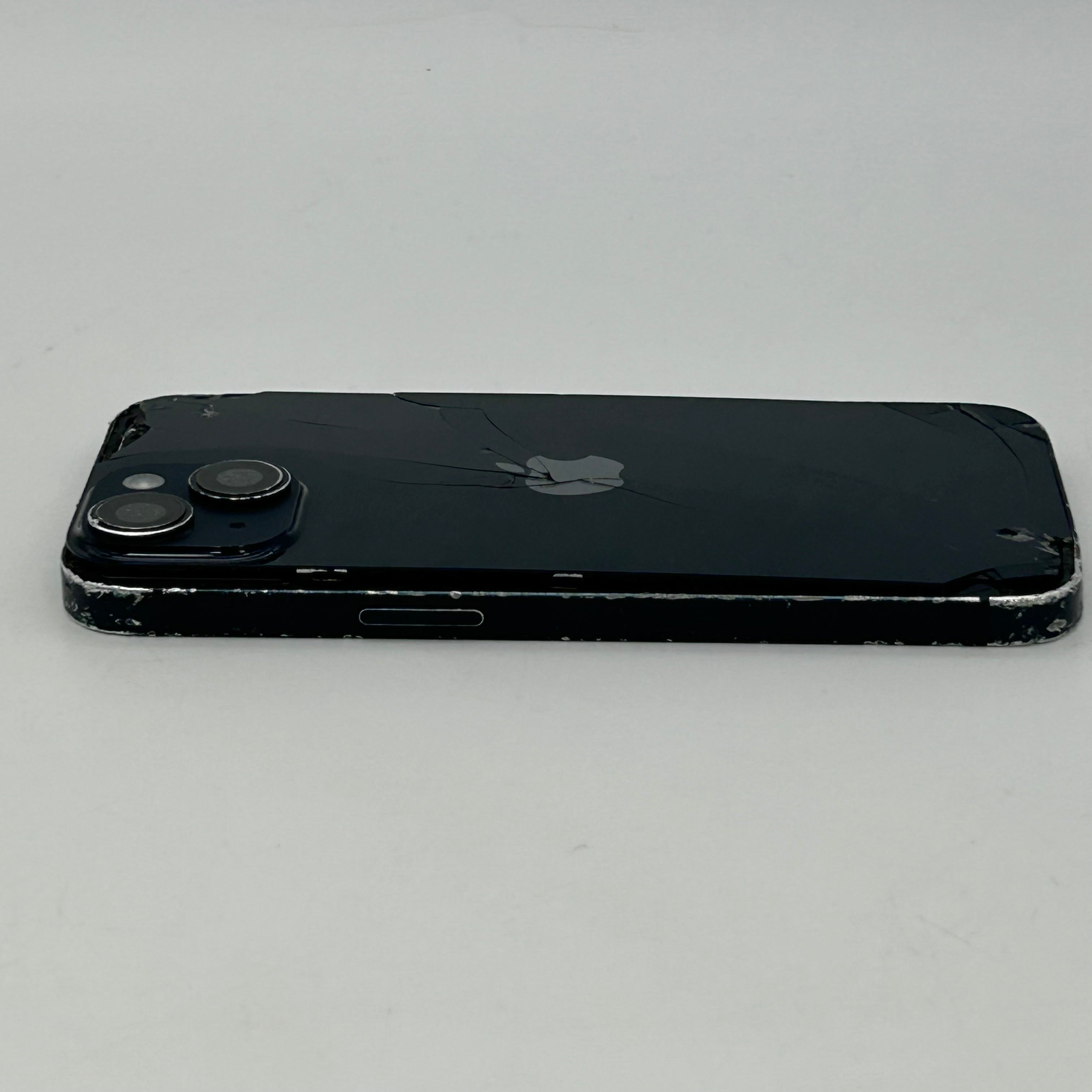 Apple iPhone 14 128GB Unlocked - Back/Front Screen Cracked - Service Battery
