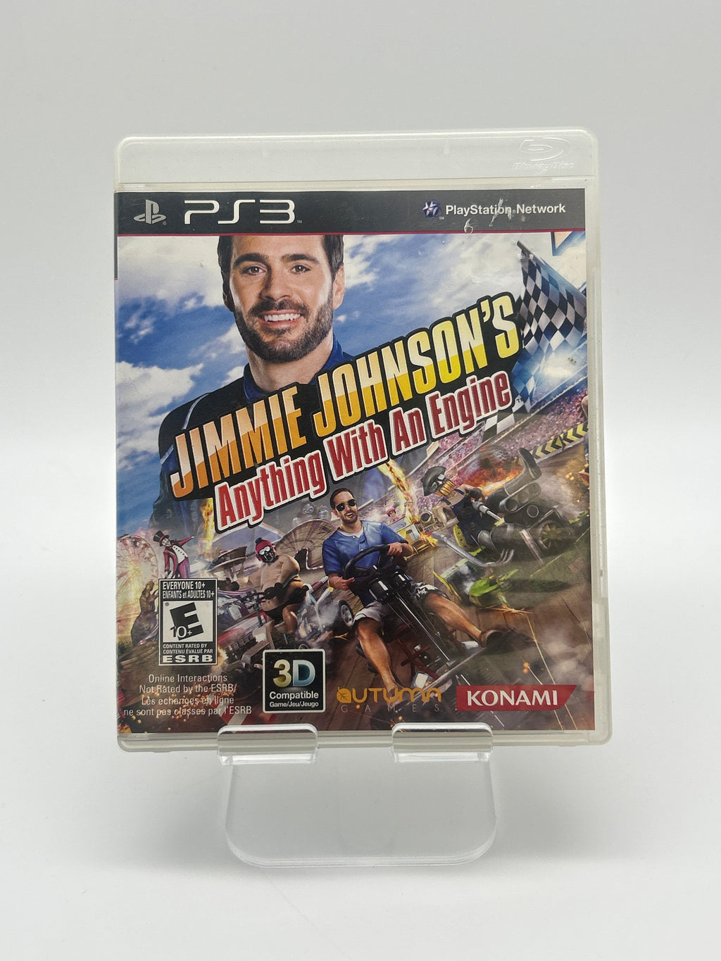 PAL Playstation 3 Jimmie Johnson Anything With An Engine Video Game Multi-Colored