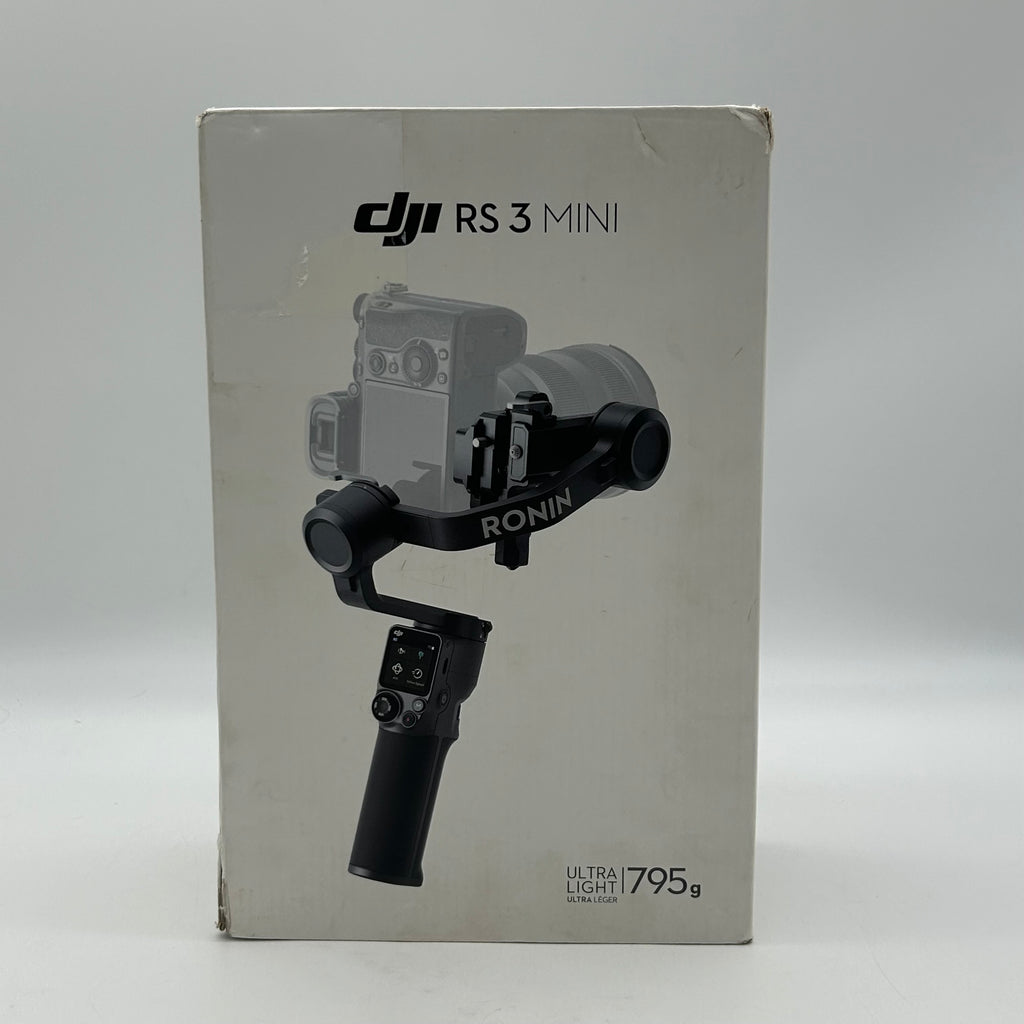 DJI Ronin RS 3 Mini 3-Axis Gimbal Stabilizer Black P20M