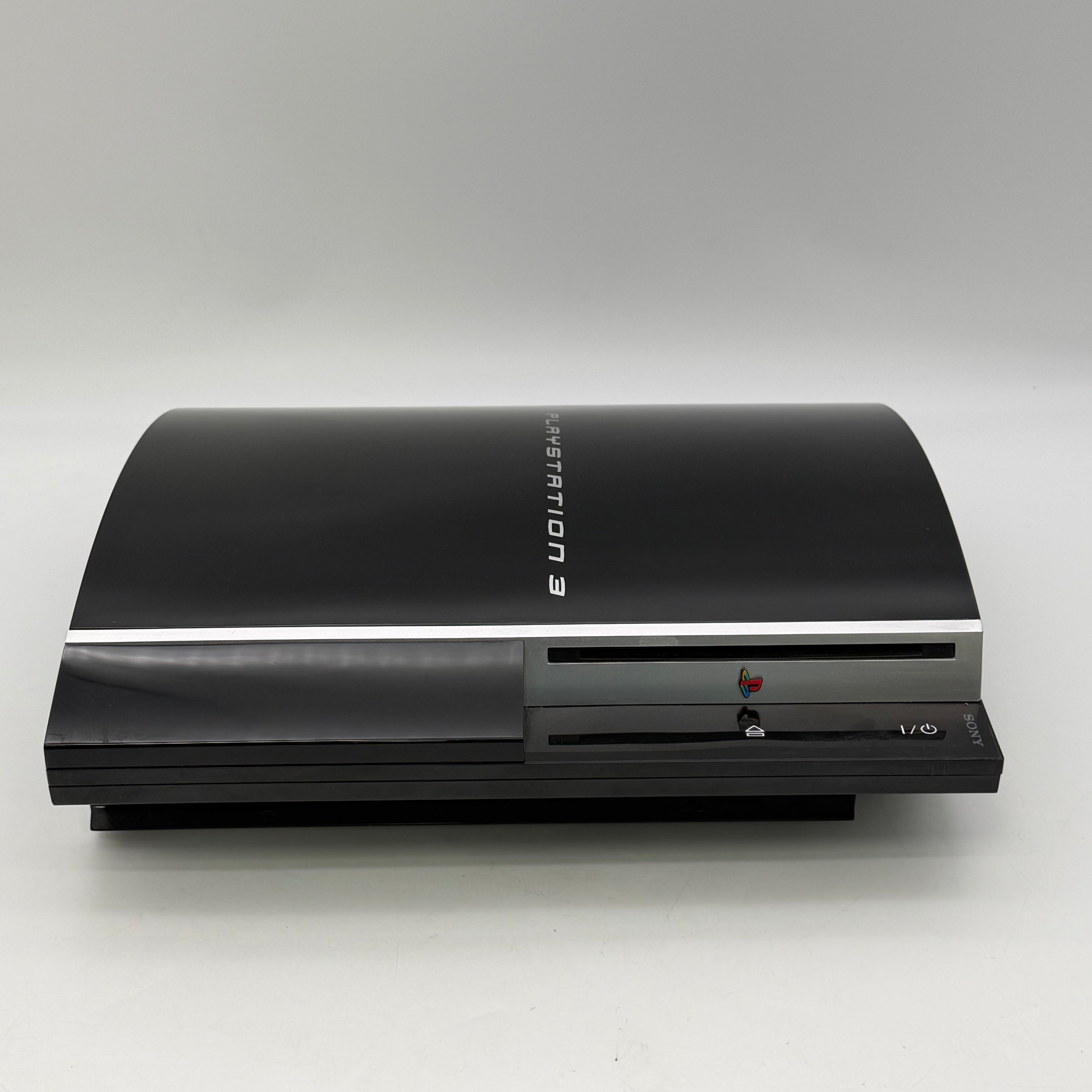 Sony PlayStation 3 FAT CECHK01 80GB Console w/ Controller & 4 Games - Tested