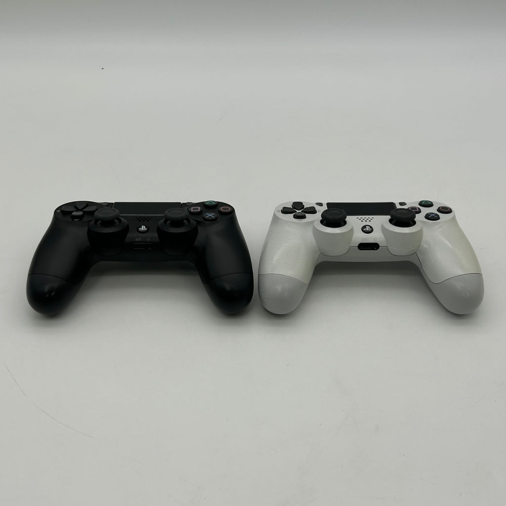 Sony PS4 Console 500GB CUH-1115A Bundle Black - Tested - Controllers Have Drift