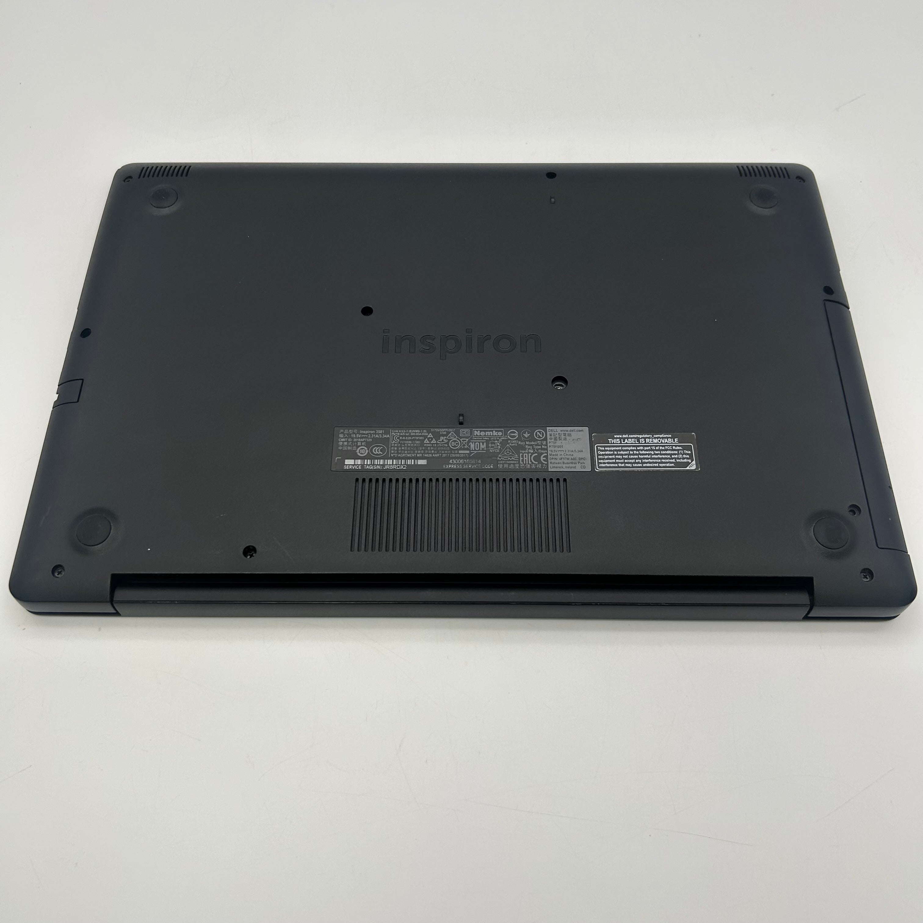 Dell Inspiron 3581 i3 2.3GHz, 8GB RAM, 1TB HDD Laptop