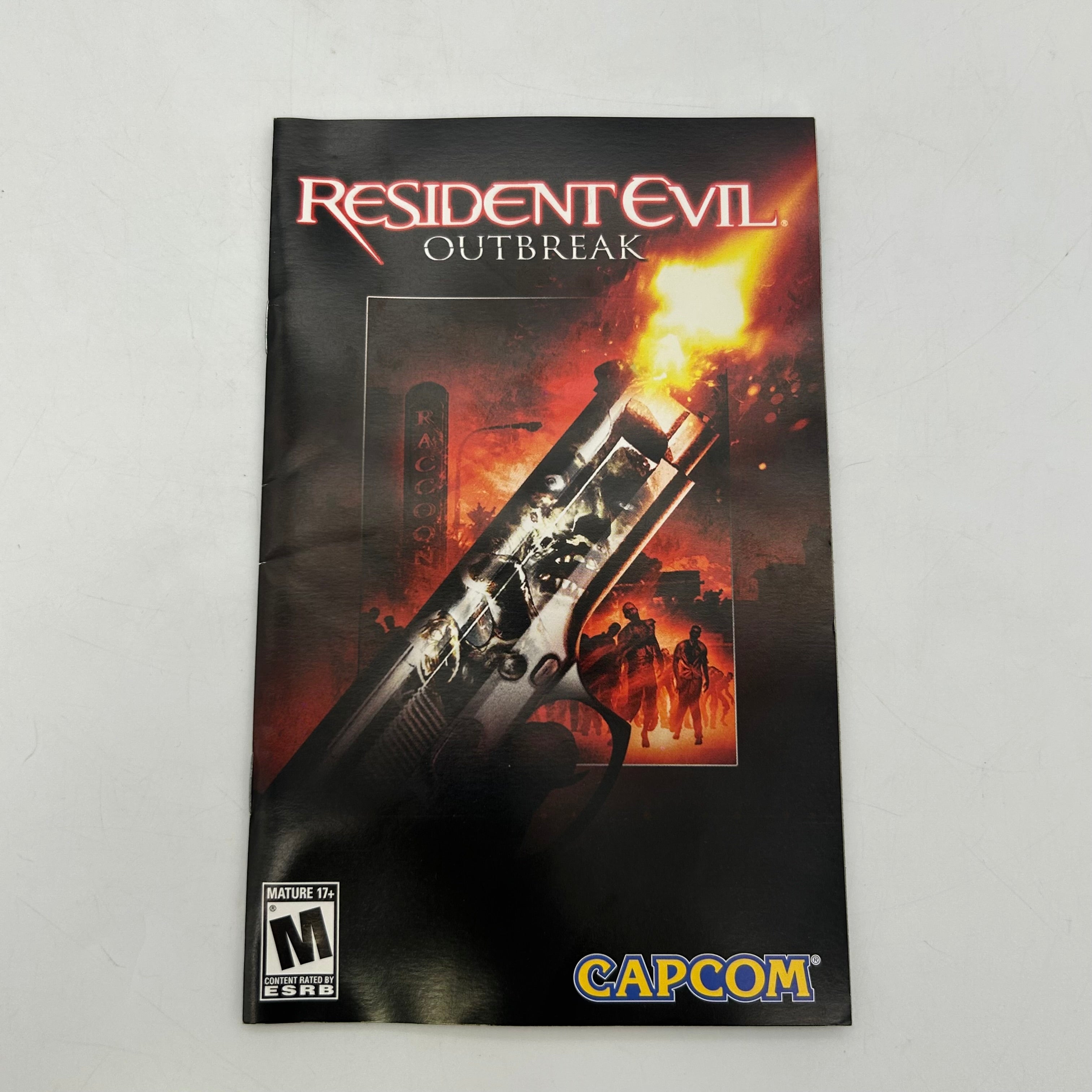 Resident Evil Outbreak for Playstation 2 w/ Manual and Case