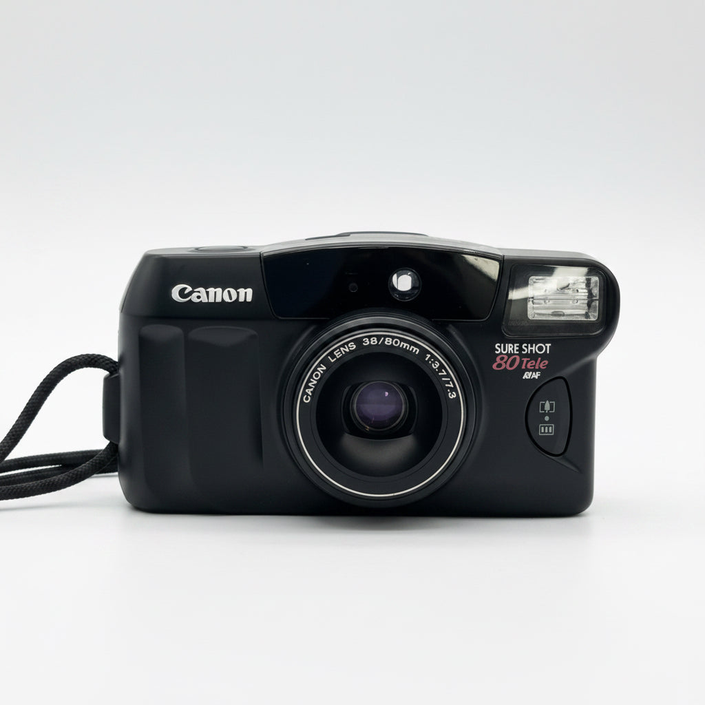 Canon Sure Shot 80 Tele 35mm Camera - As-Is / Untested