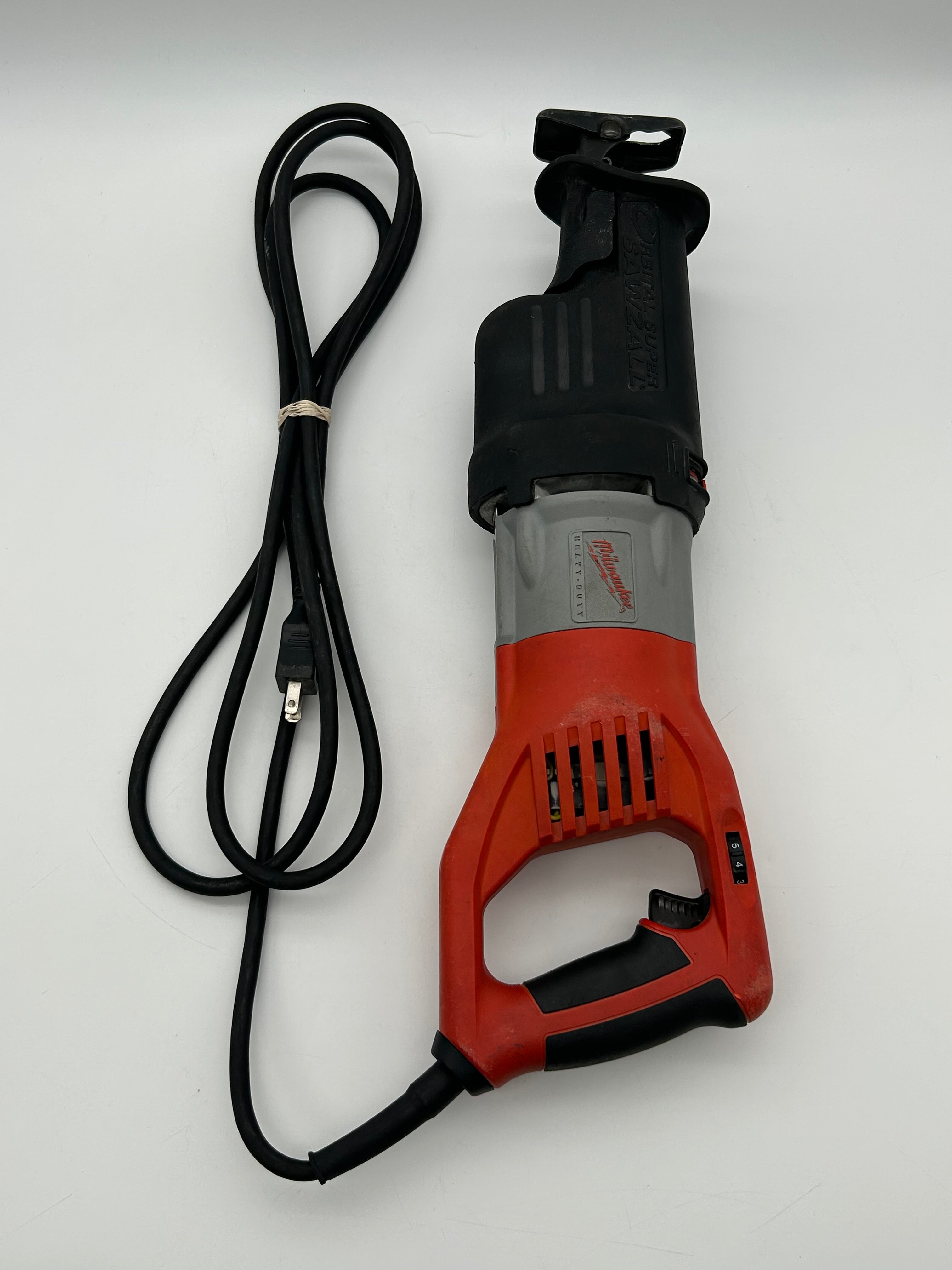 Milwaukee 15A Orbital Super Sawzall Recip Saw 6538-21 Corded w/ Hard Case
