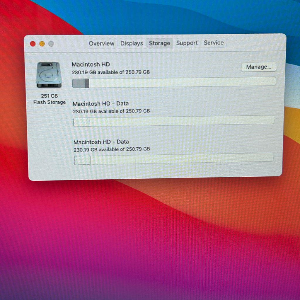 Apple MacBook Air 13" 2017 A1466 Core i5 1.8GHZ 8GB 256GB SSD  - Silver - Used