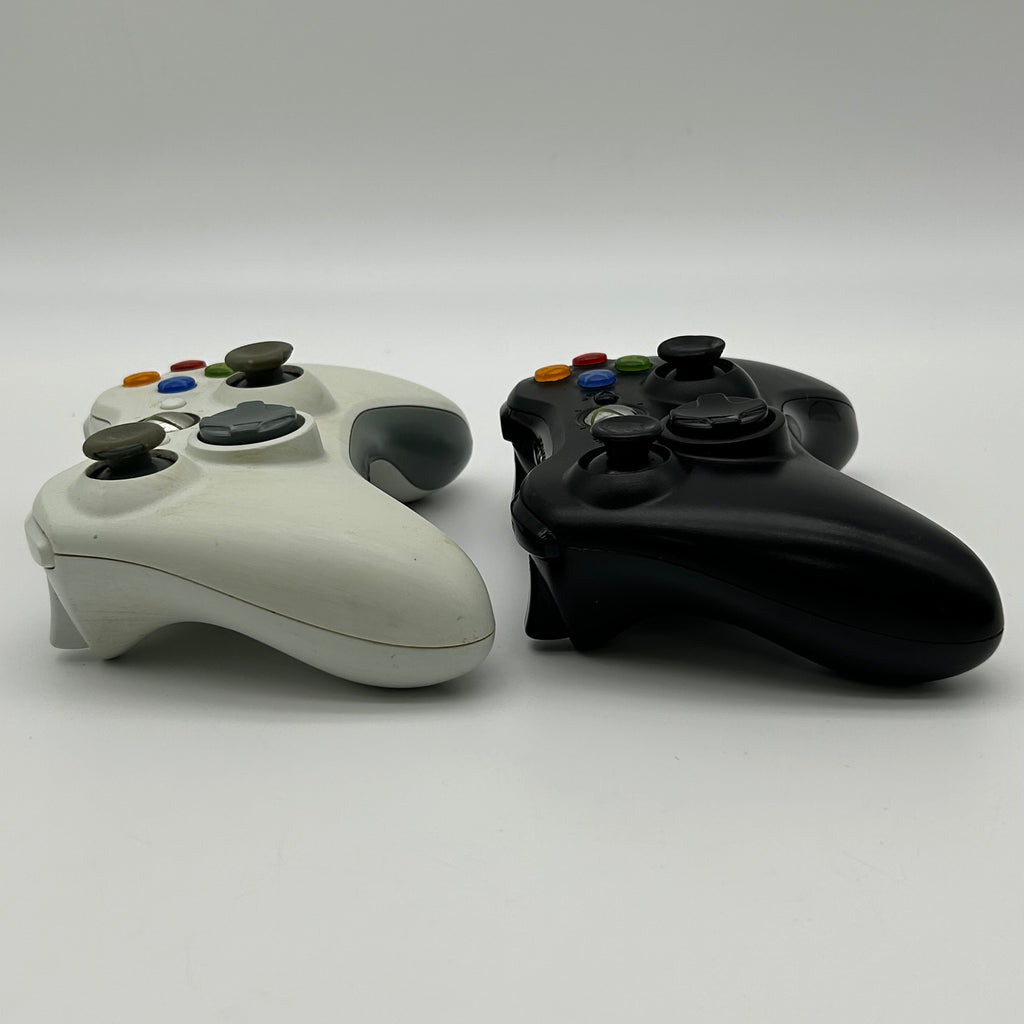 Xbox 360 Slim 250GB Gaming Set – 13 Games & 3 Controllers: 1 Functional & 2 Defective - Used
