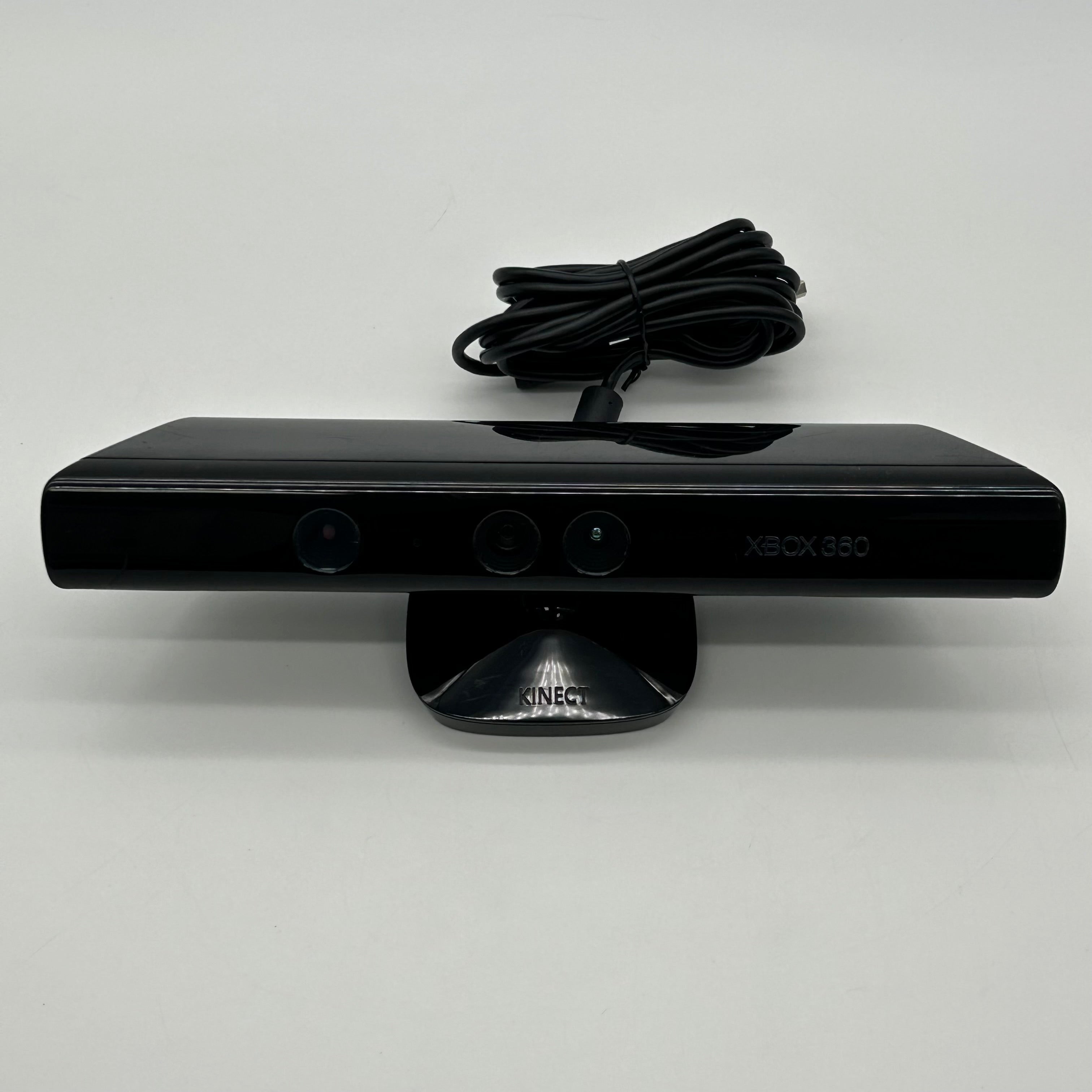 Microsoft Xbox 360 S 1439 Black Console Bundle with Kinect, Controller, Box & 5 Games