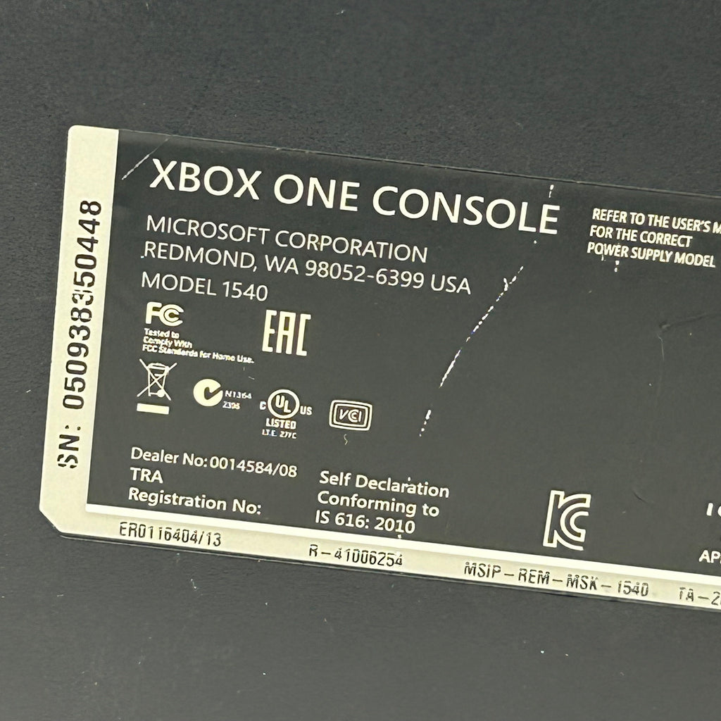 Microsoft Xbox One 500GB Console Gaming System Black 1540 + Kinect 360 | Tested Functional