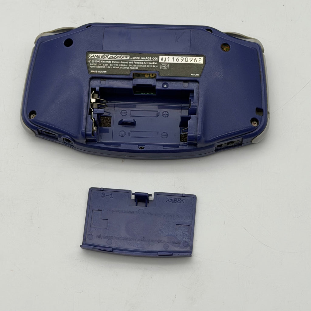 Nintendo Game Boy Advance Handheld System Indigo Purple - Tested