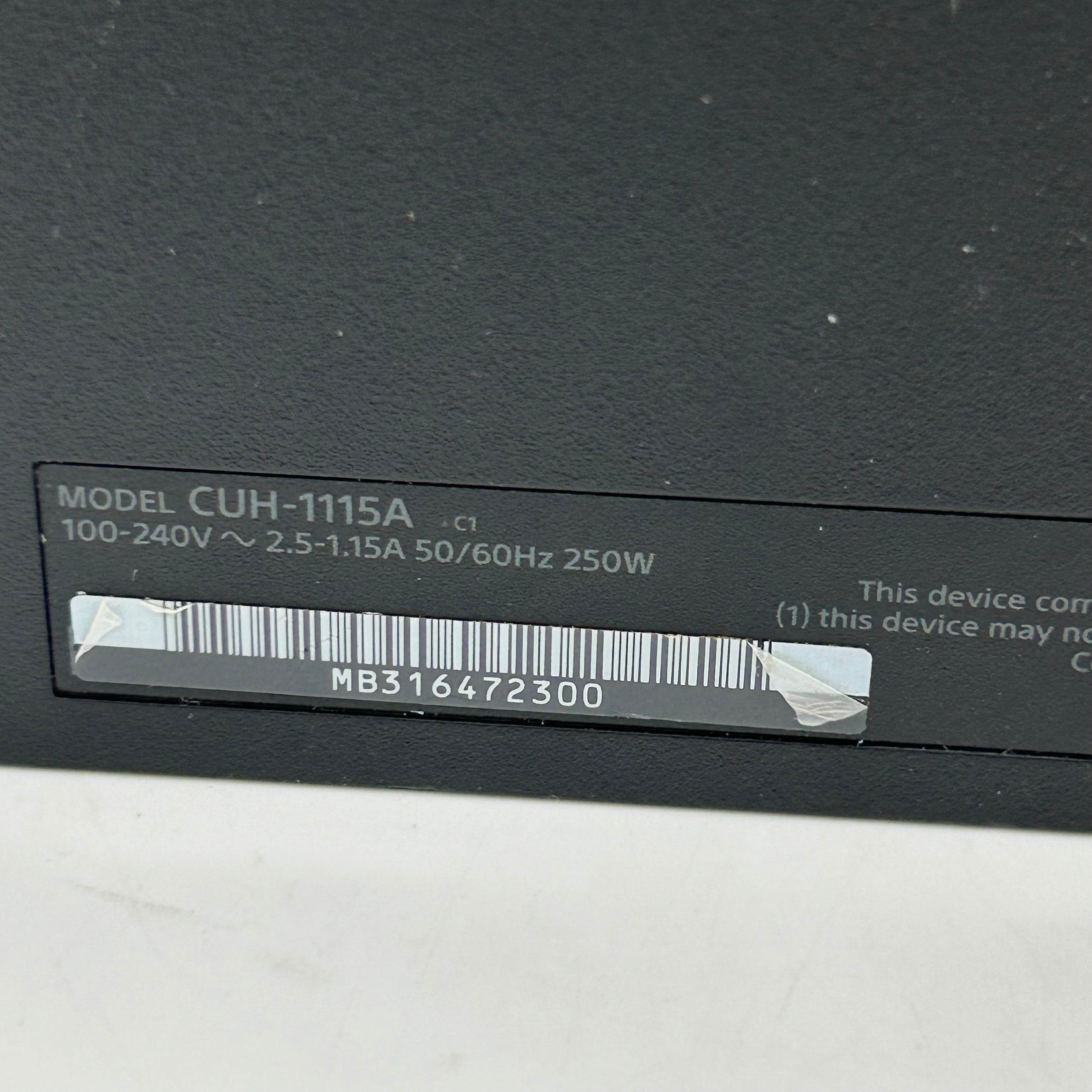 Sony PlayStation 4 PS4 Black 500GB CUH-1115A Console -  Tested