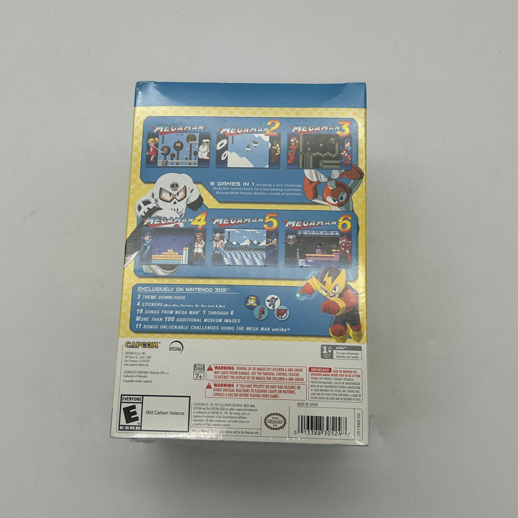 Mega Man Legacy Collection: Collector's Edition (Nintendo 3DS, 2016) Amiibo New