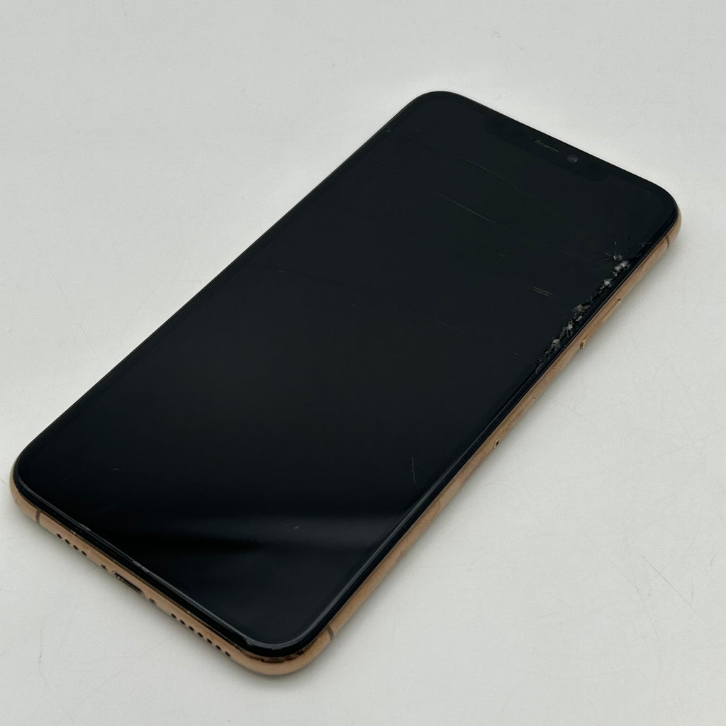 Apple iPhone 11 Pro Max 256GB Gold A2161 Unlocked Clean IMEI Broken
