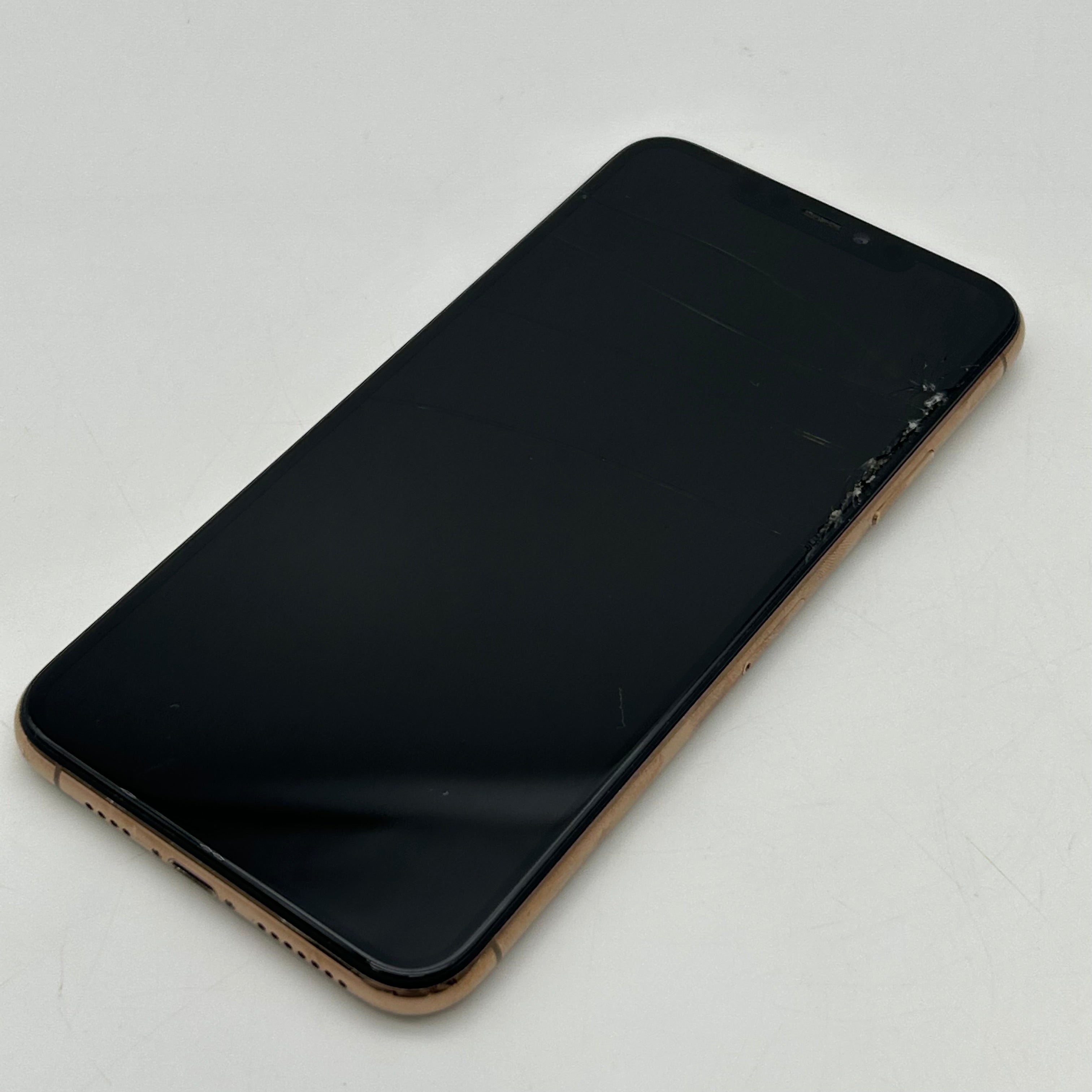 Apple iPhone 11 Pro Max 256GB Gold A2161 Unlocked Clean IMEI Broken