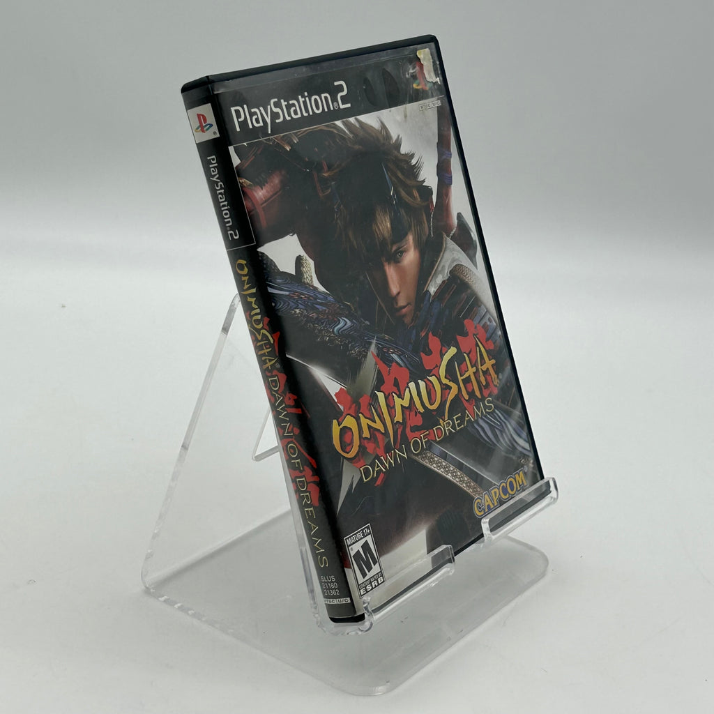 Onimusha: Dawn of Dreams PlayStation 2 PS2 - Disc Case Manual Inserts