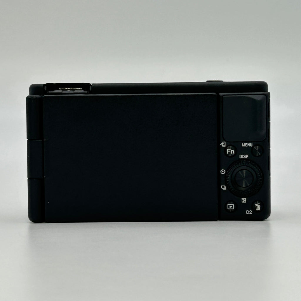 Sony ZV-1 Compact Digital Camera Zeiss Lens Flip-out Screen Black USB f/1.8-2.8 - Black - Used