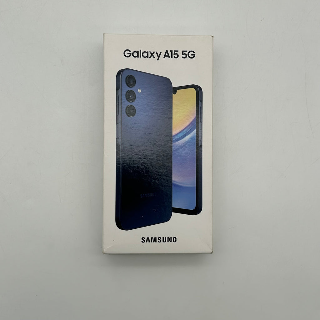 Samsung Galaxy A15 5G 128GB SM-A156U Blue Black Unlocked Smartphone