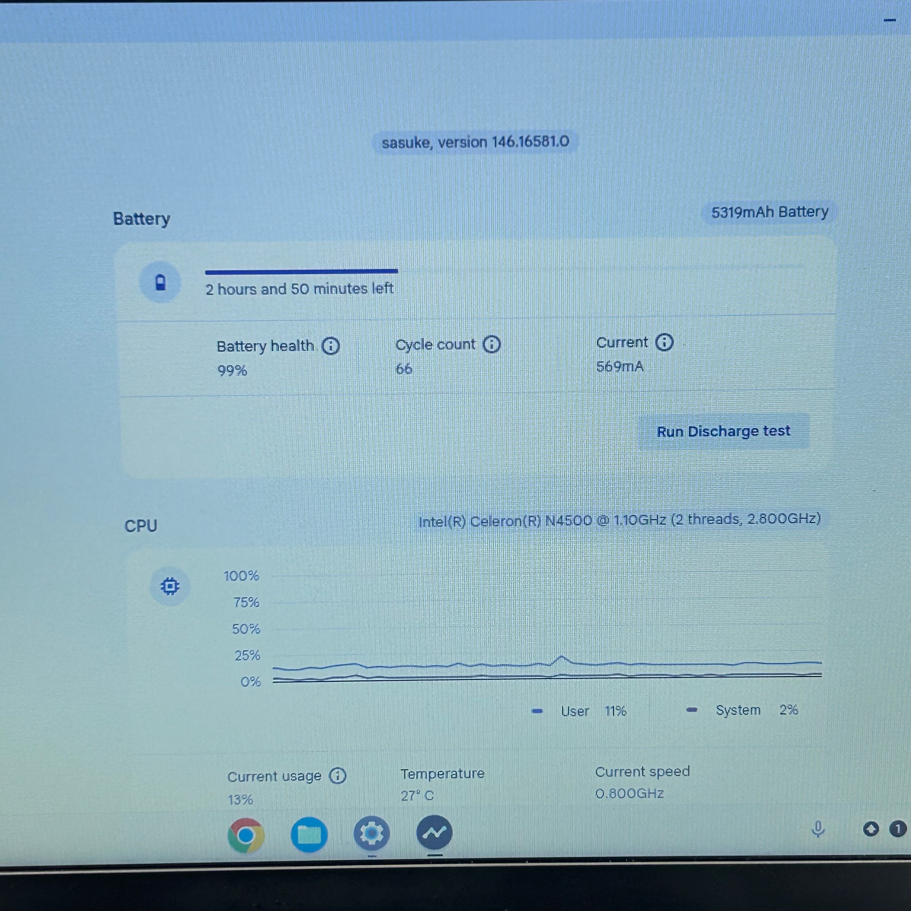 Samsung Chromebook XE345XDA 14" Intel Celeron N4500, 1.1GHZ, 4GB RAM
