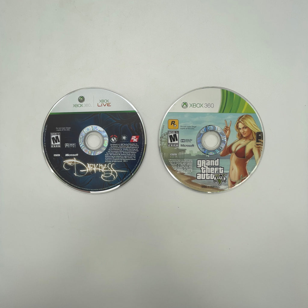 Microsoft Xbox 360 S 1439 500GB Bundle w/ Games And Controller