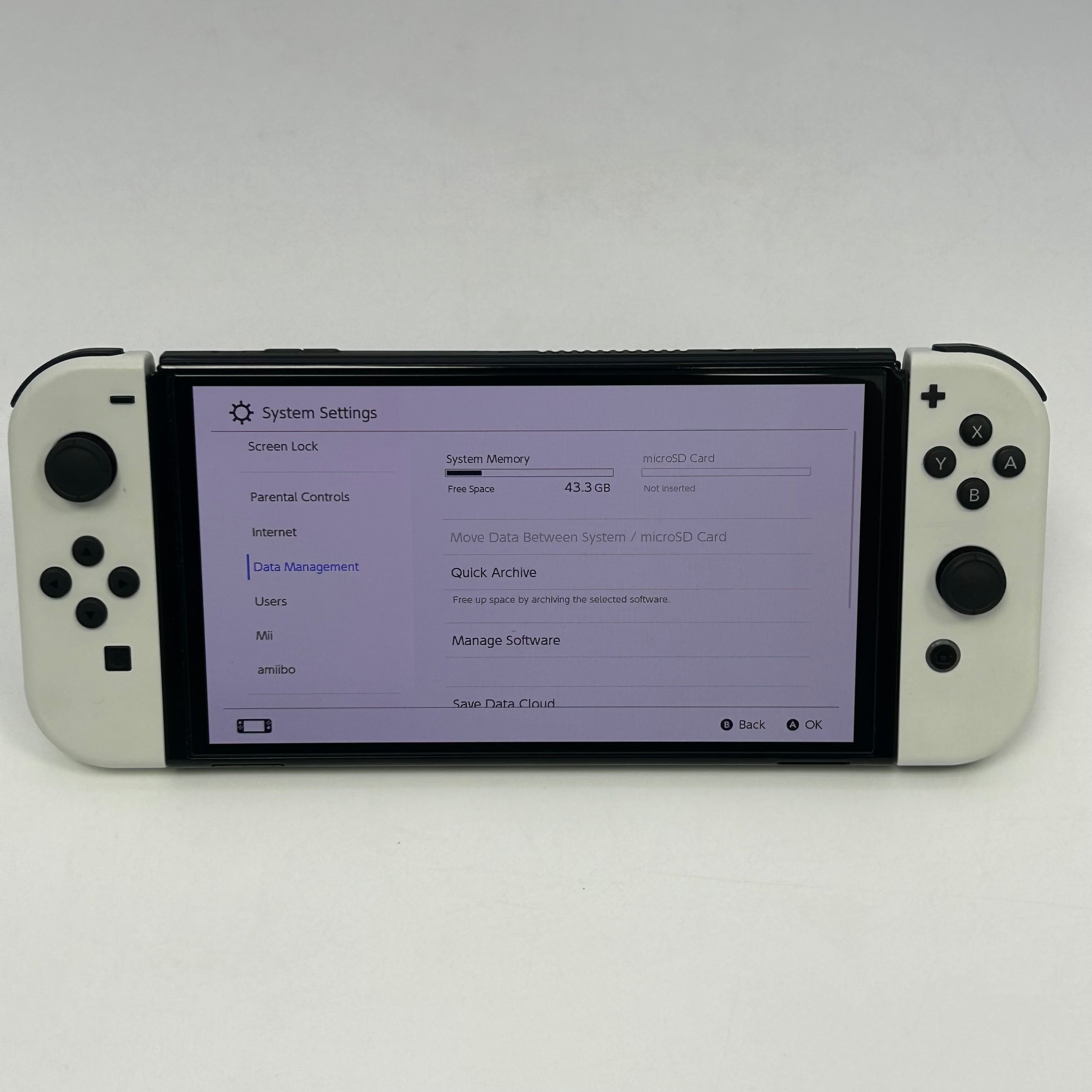 Nintendo Switch OLED 64GB Model w/ White Joy-Con System Console | Open-Box