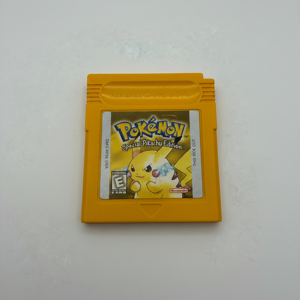 Pokémon Yellow Pikachu (Nintendo Game Boy Color, 2000) Tested