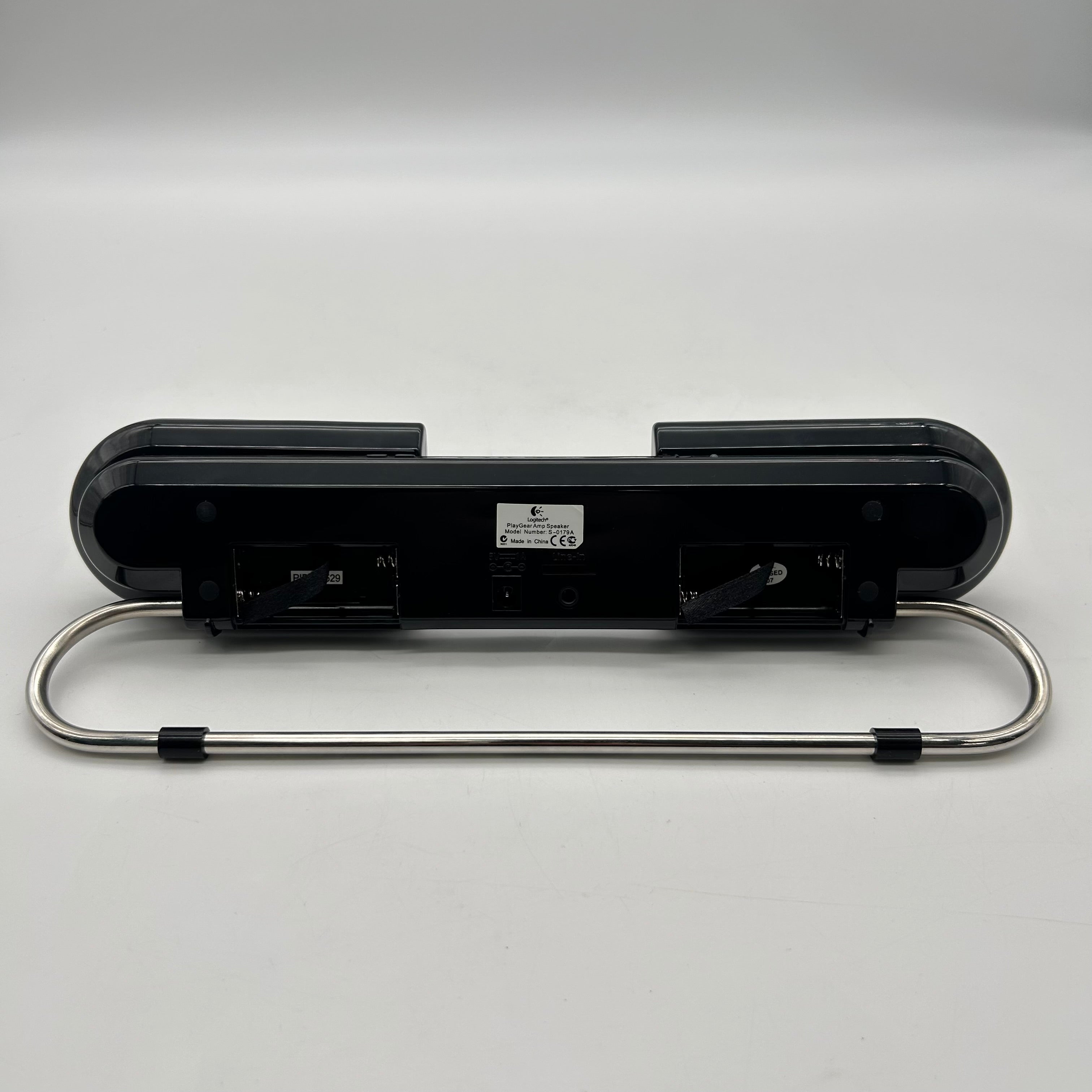 Logitech PlayGear Amplified Speakers For Sony PSP # S-0179A w/ Case
