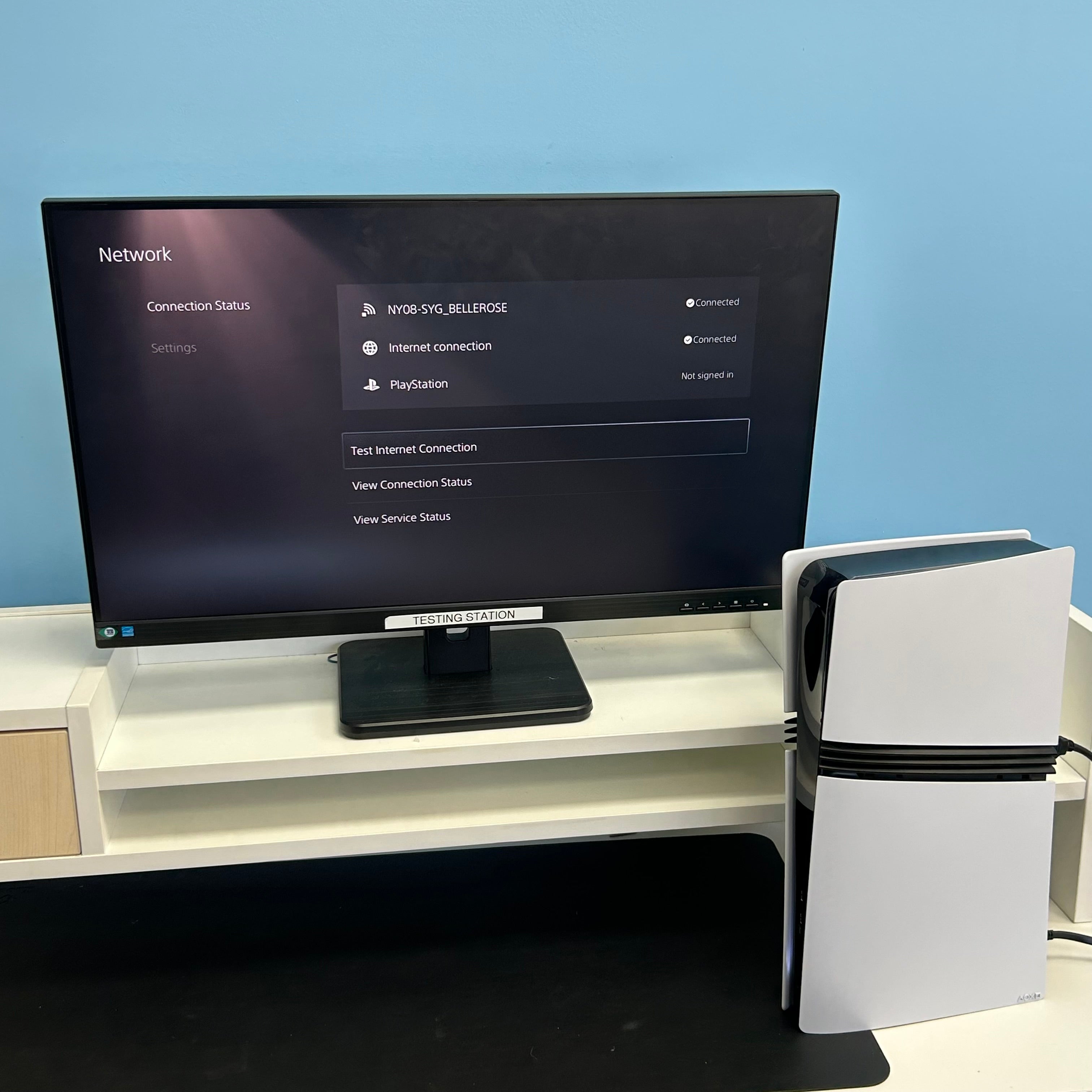 Sony PlayStation 5 Pro (CFI-7019) 2TB w/ 2 Controllers, Charging Dock, And Cables