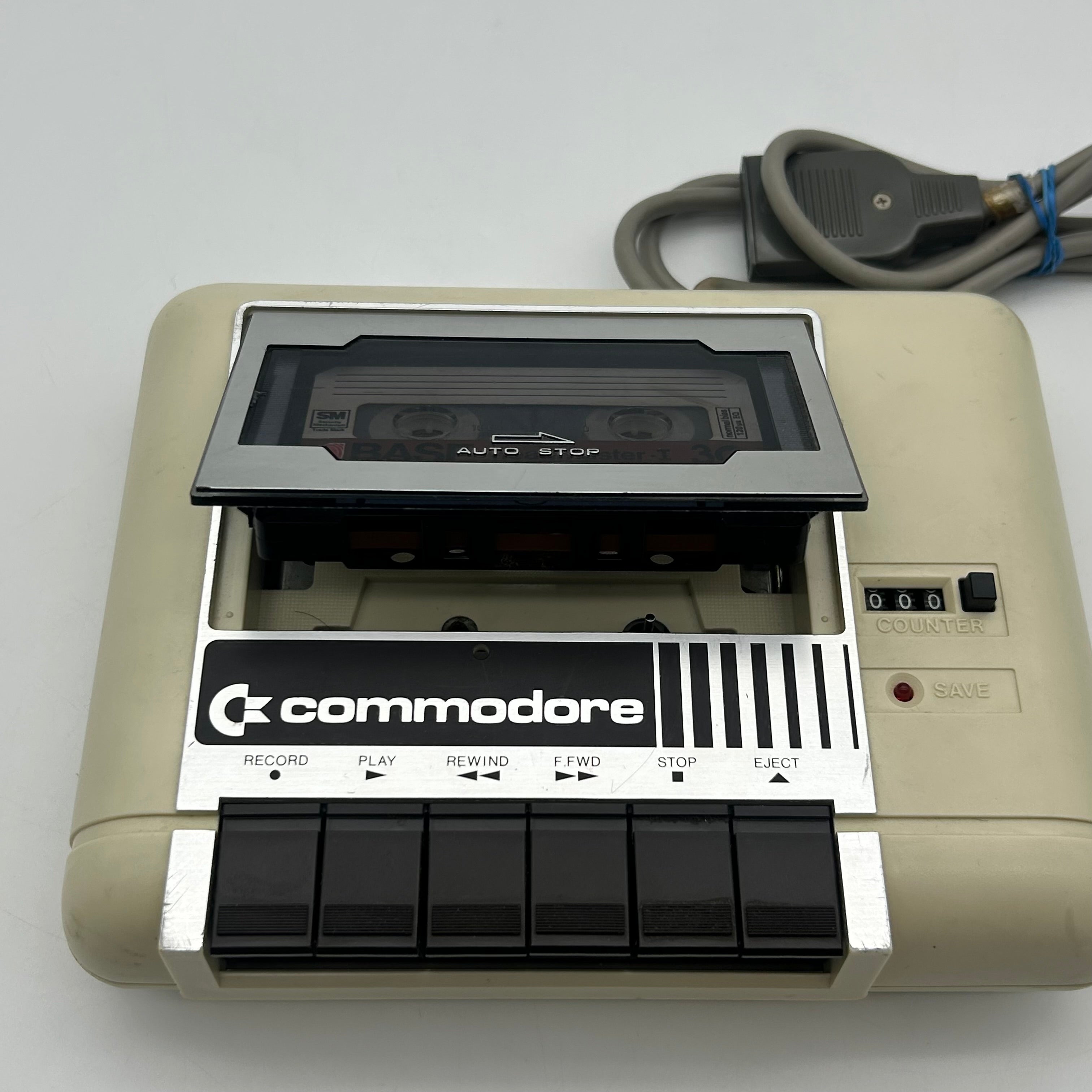 Commodore C2N/1530 Cassette Player - C64/VIC-20 Untested