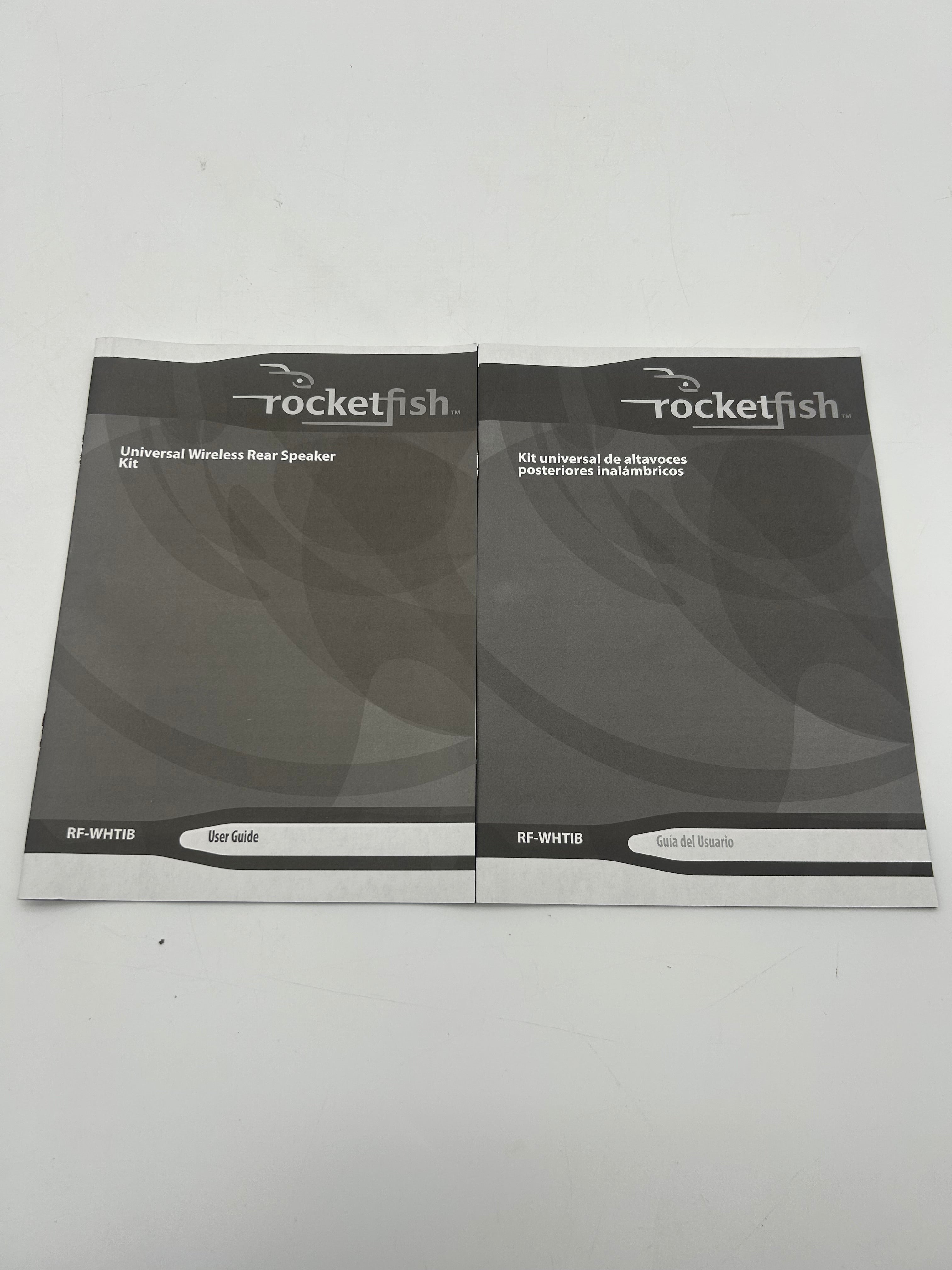Rocket Fish RF-WHTIB Receiver Sender Universal Wireless Rear Speaker Kit - New Open Box