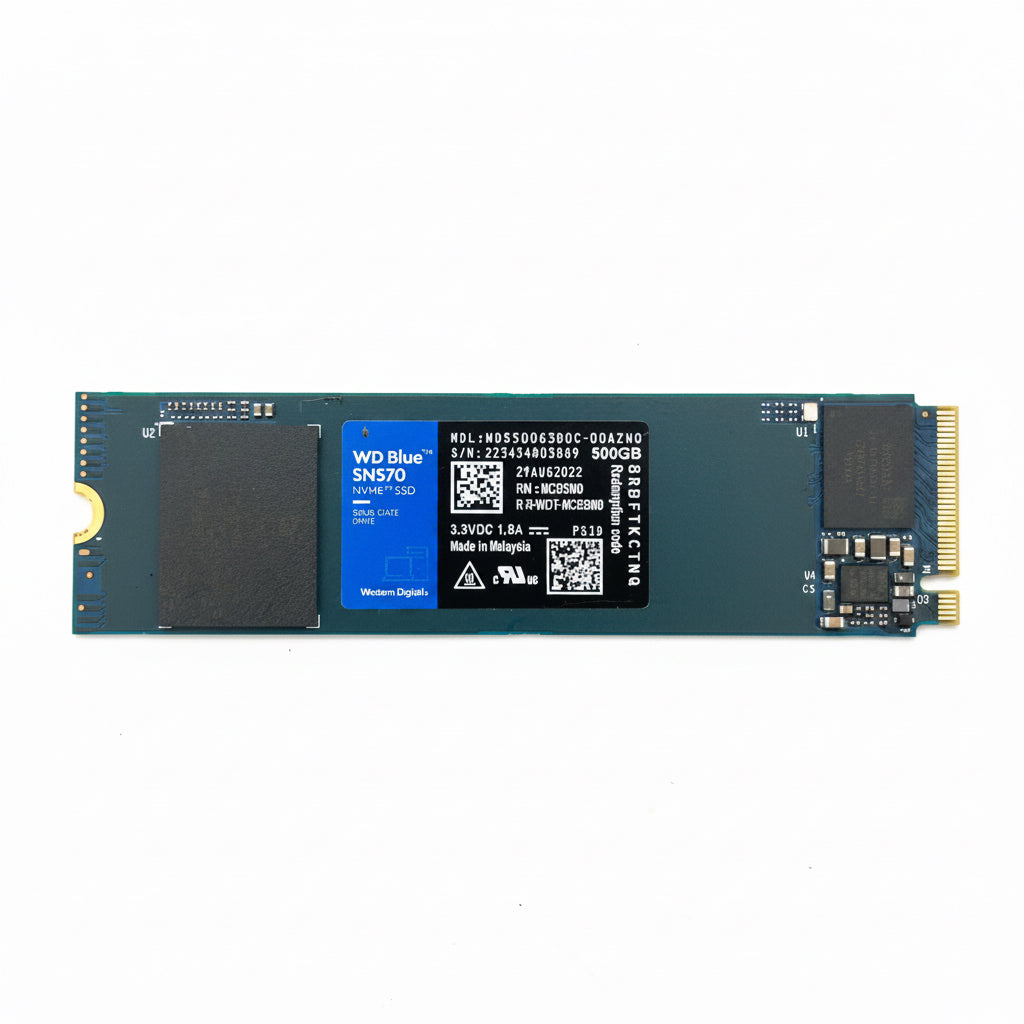 WD Blue SN570 500GB NVMe M.2 SSD - Untested